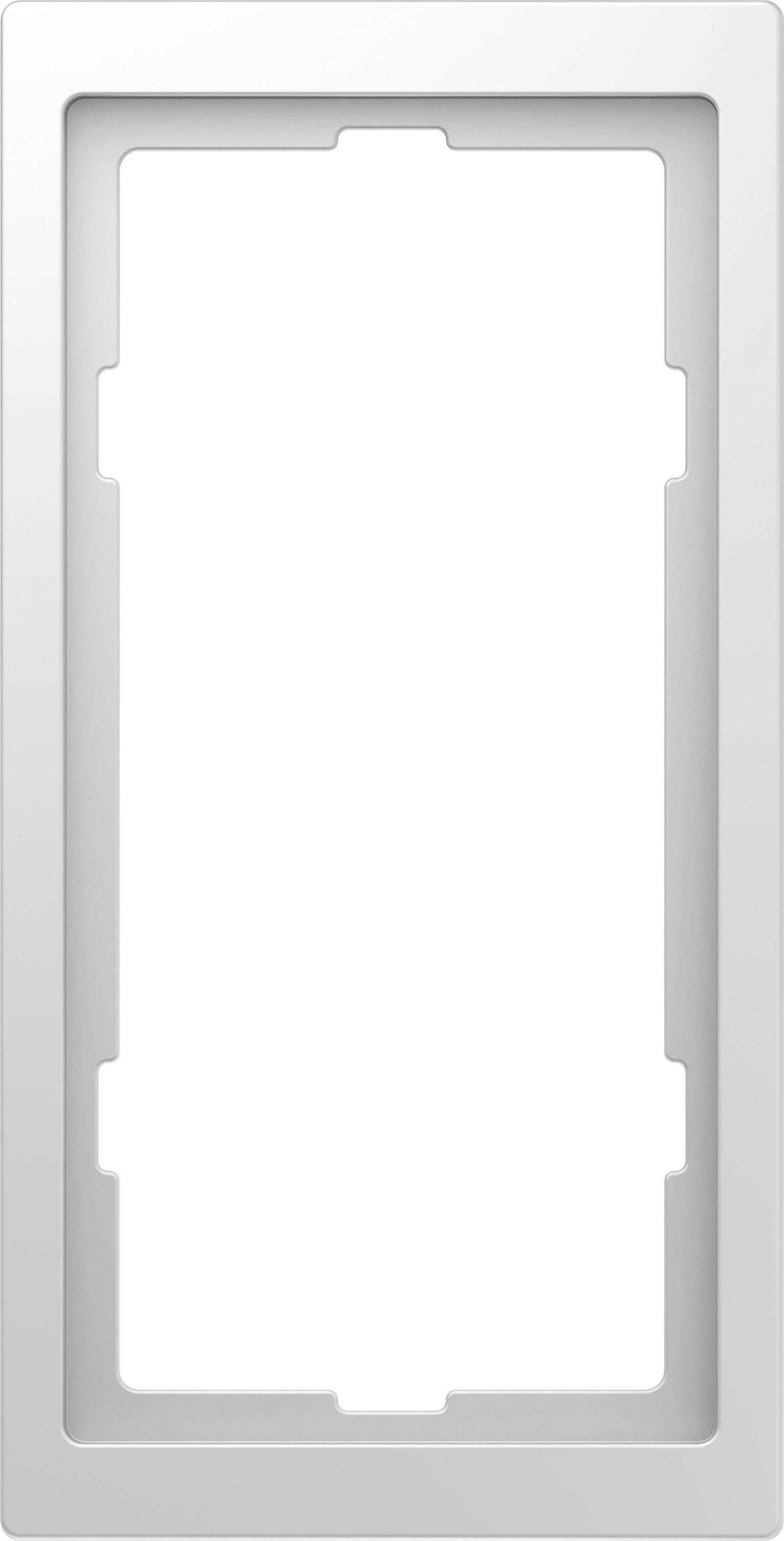 Merten Rahmen Abdeckung System Design Weiß MEG4025-6535 1St.