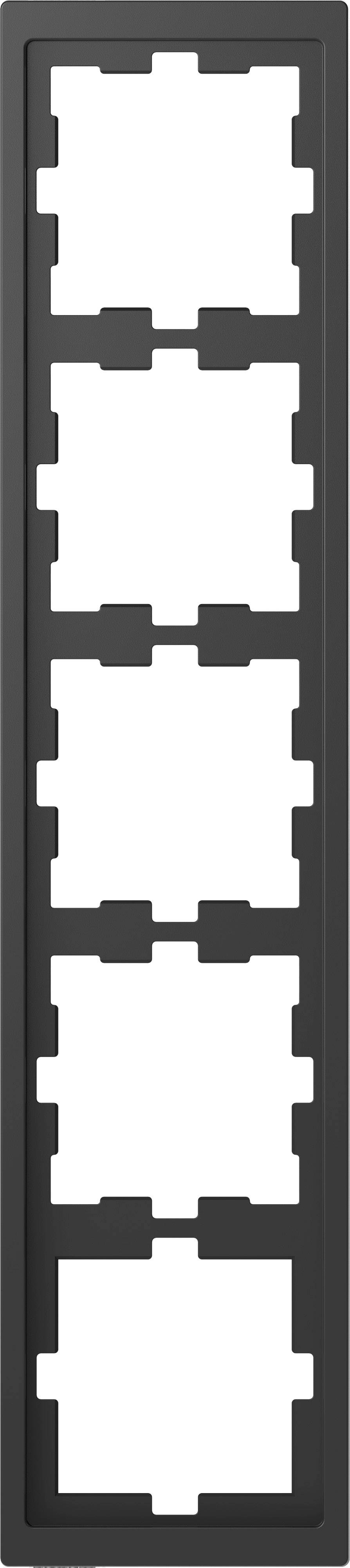 Merten Rahmen Abdeckung System Design Anthrazit MEG4050-6534 1 St.