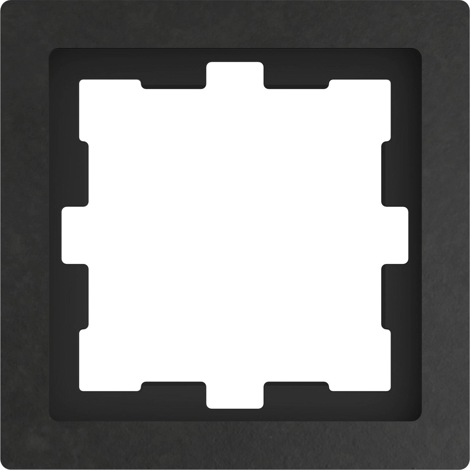 Merten Rahmen Abdeckung System Design Basalt-Grau MEG4010-6547 1St.