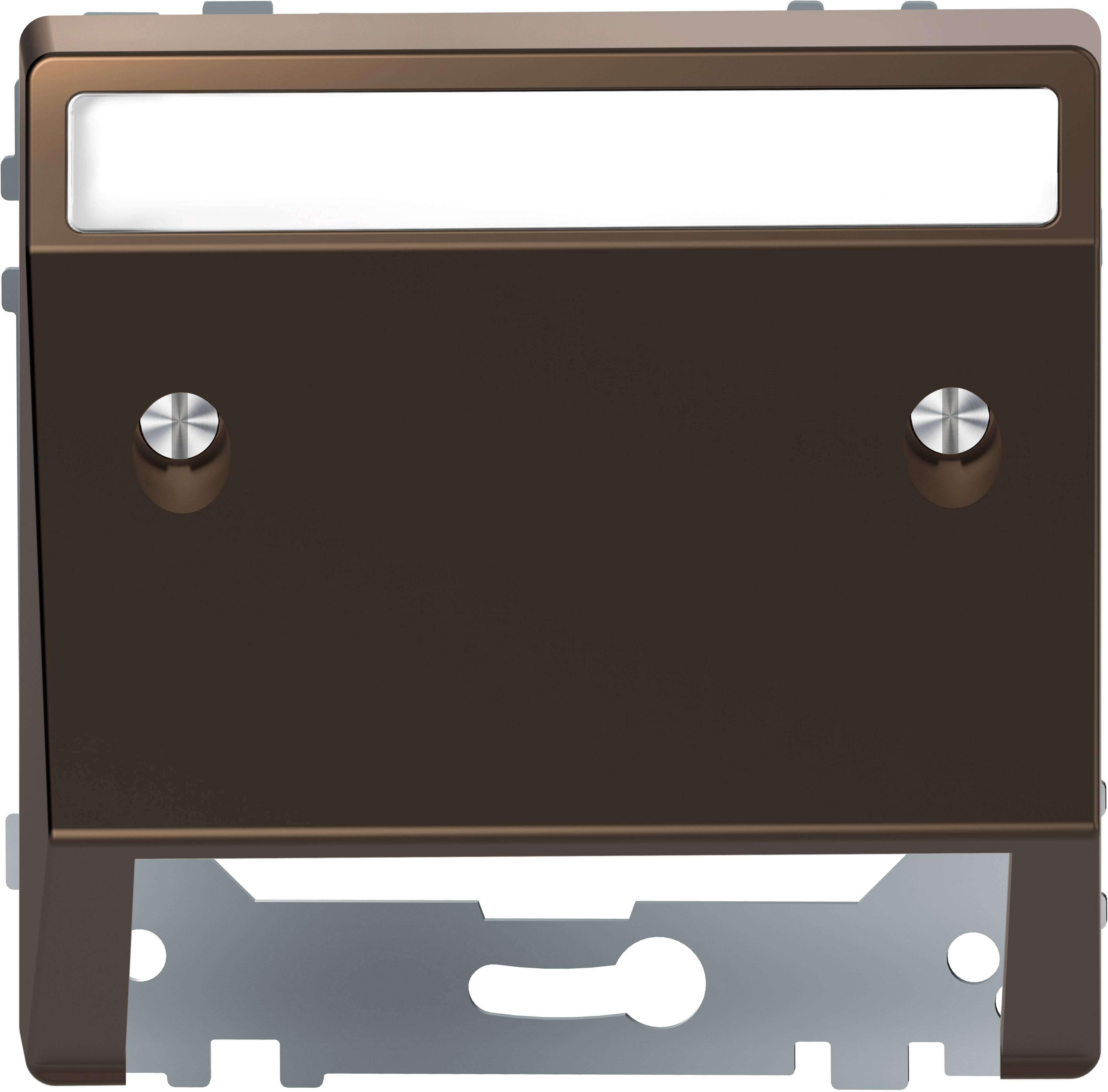 Merten Abdeckung System Design Mocca MEG4540-6052 1St.