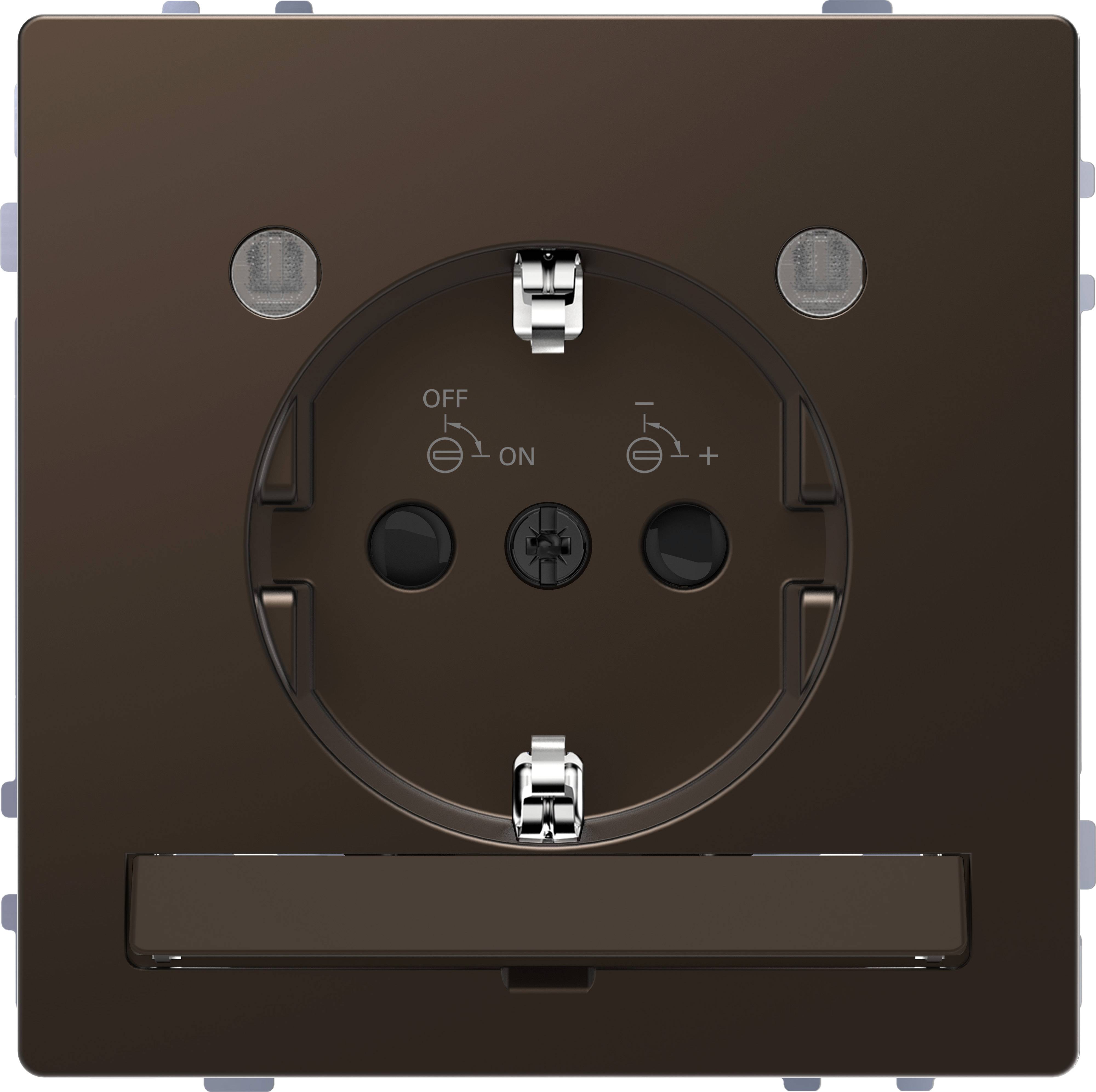 Merten Steckdose System Design Mocca MEG2304-6052 1St.