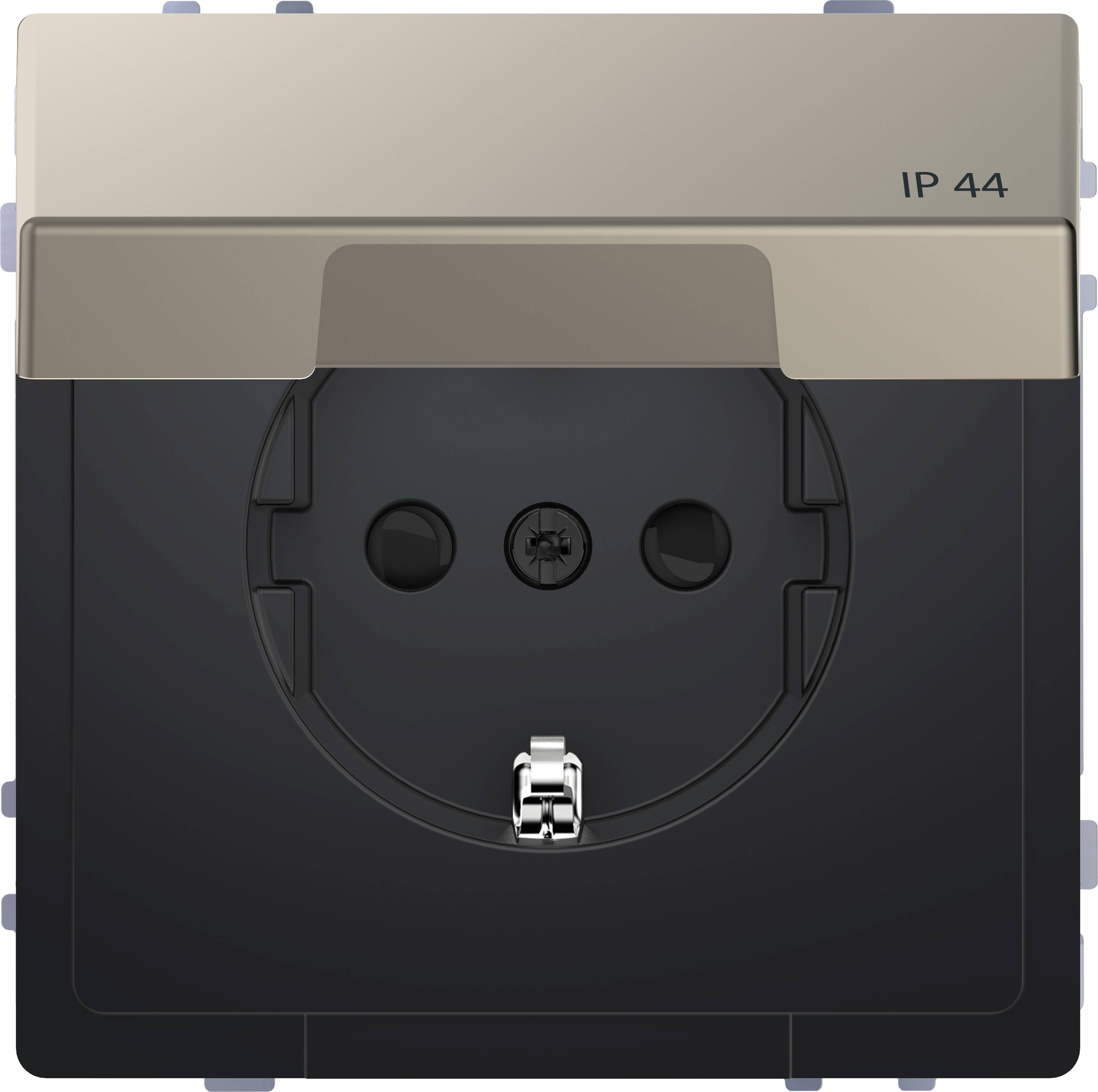 Merten Steckdose System Design Nickel MEG2314-6050 1St.