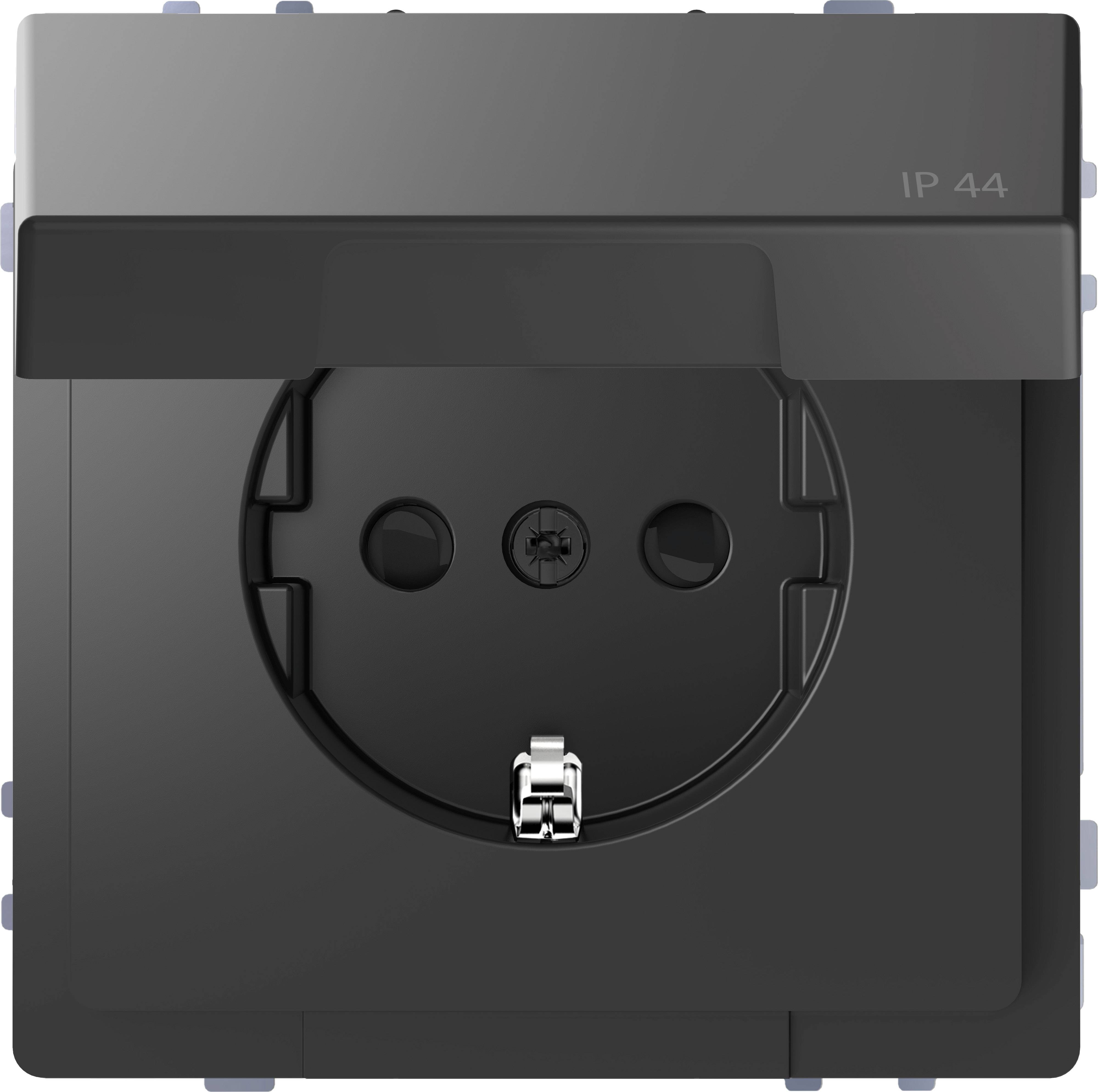 Merten Steckdose System Design Anthrazit MEG2314-6034 1 St.