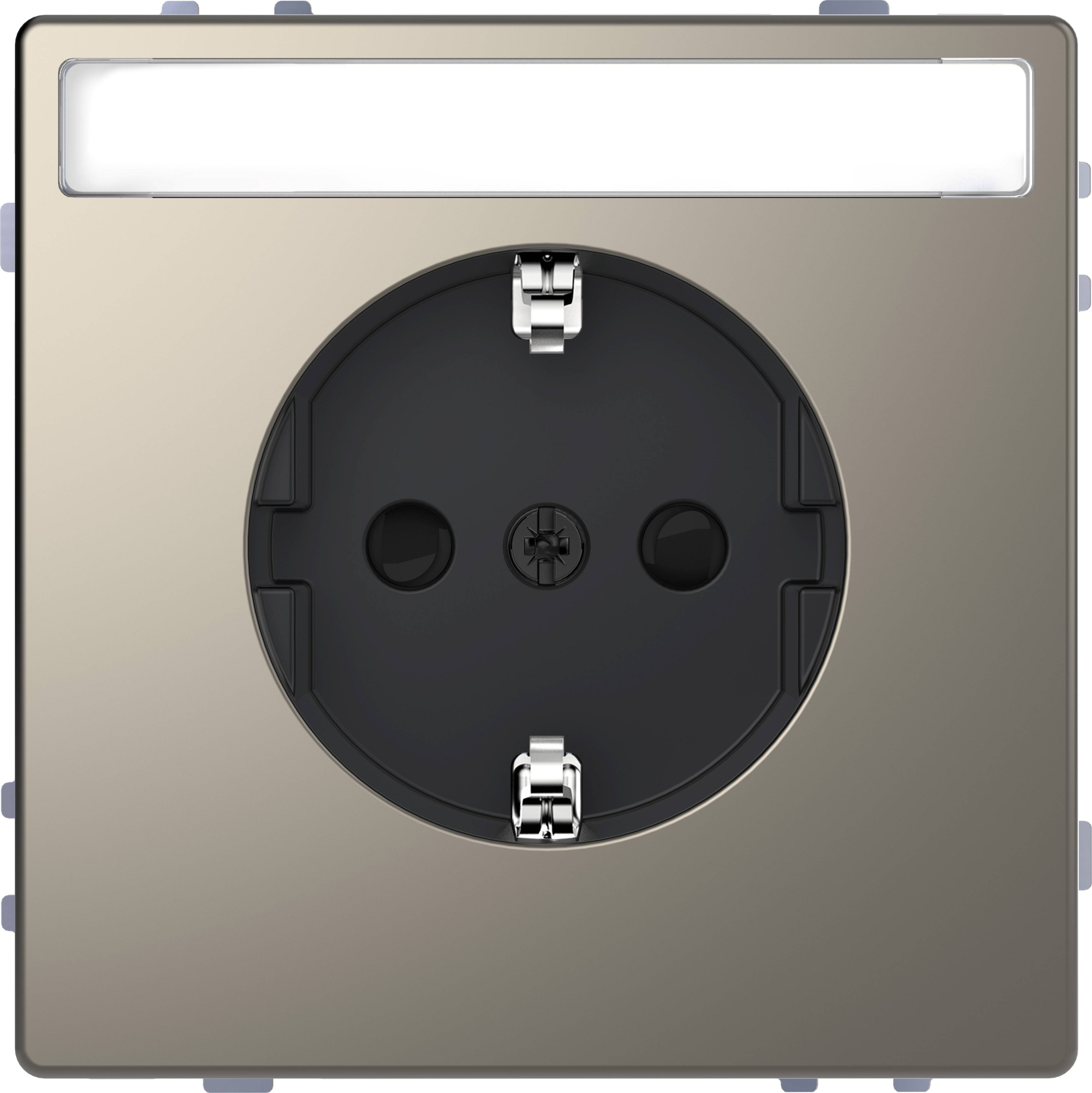 Merten Steckdose System Design Nickel MEG2302-6050 1St.