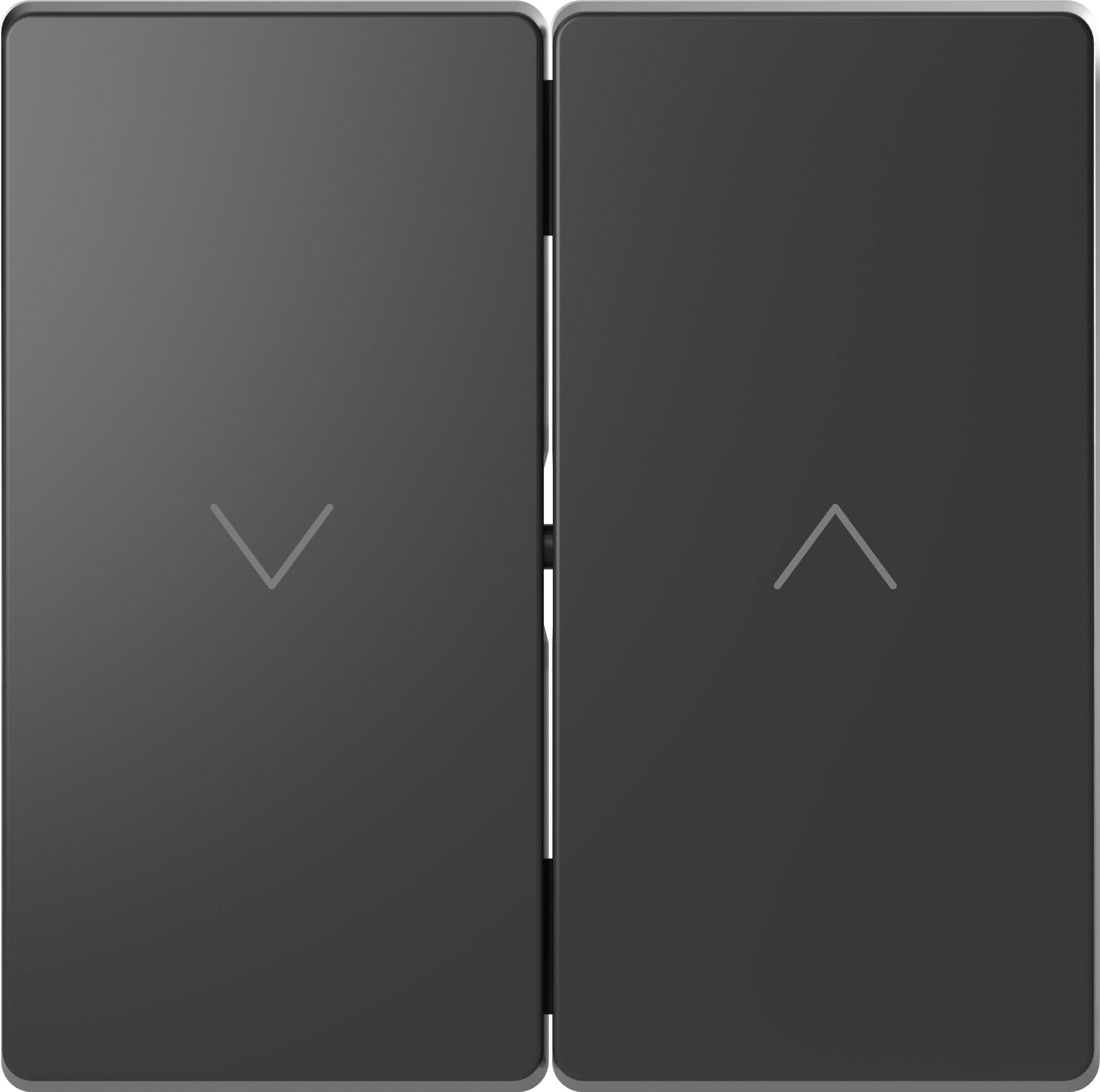 Merten Abdeckung Wechselschalter System Design Anthrazit MEG3855-6034 1St.