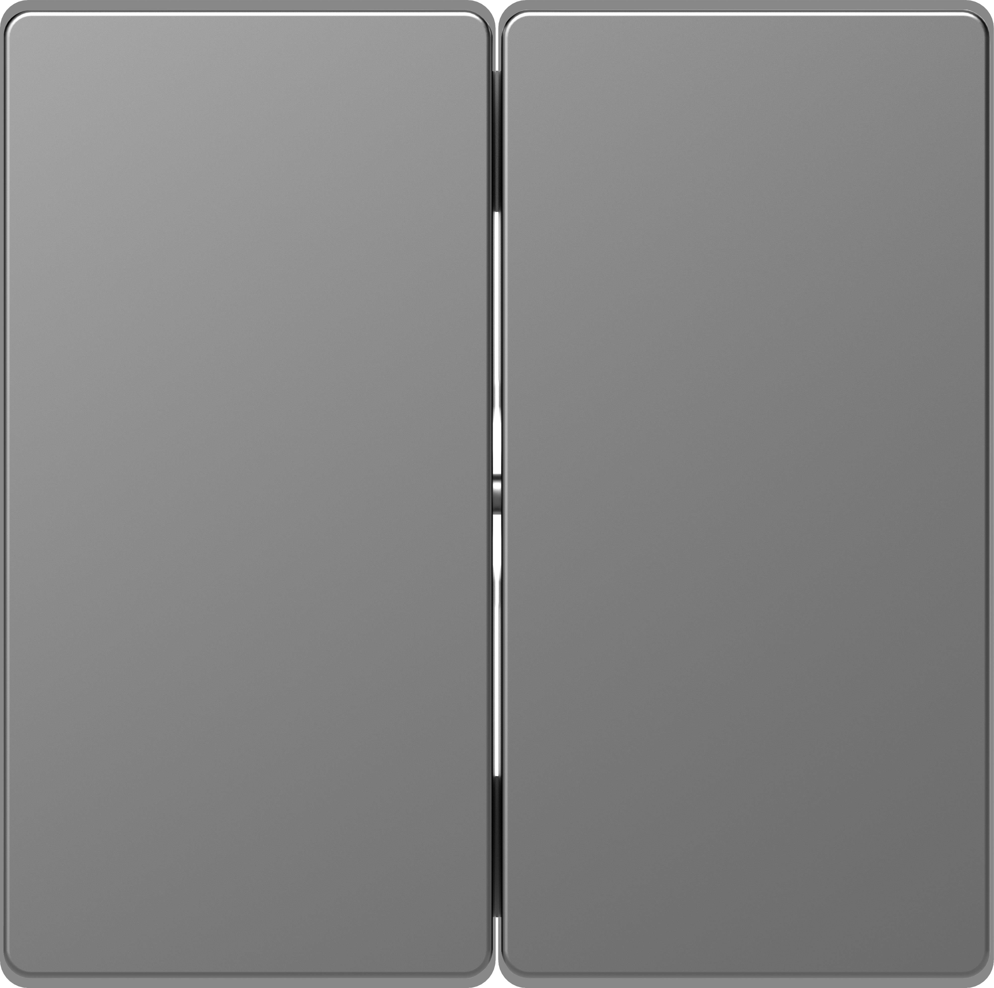 Merten Abdeckung Wechselschalter System Design Edelstahl MEG3400-6036 1St.