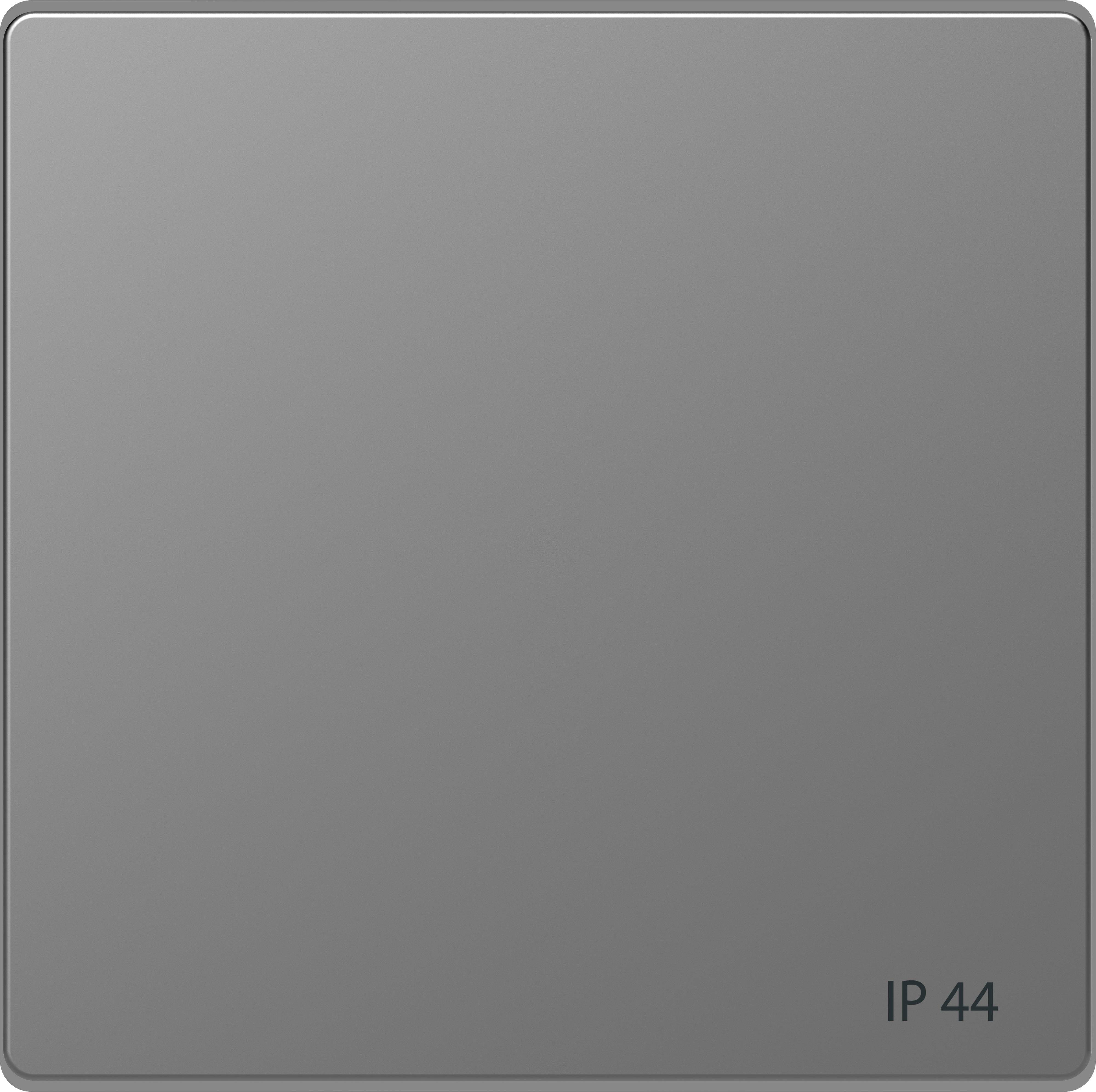 Merten Abdeckung Wechselschalter System Design Edelstahl MEG3304-6036 1St.