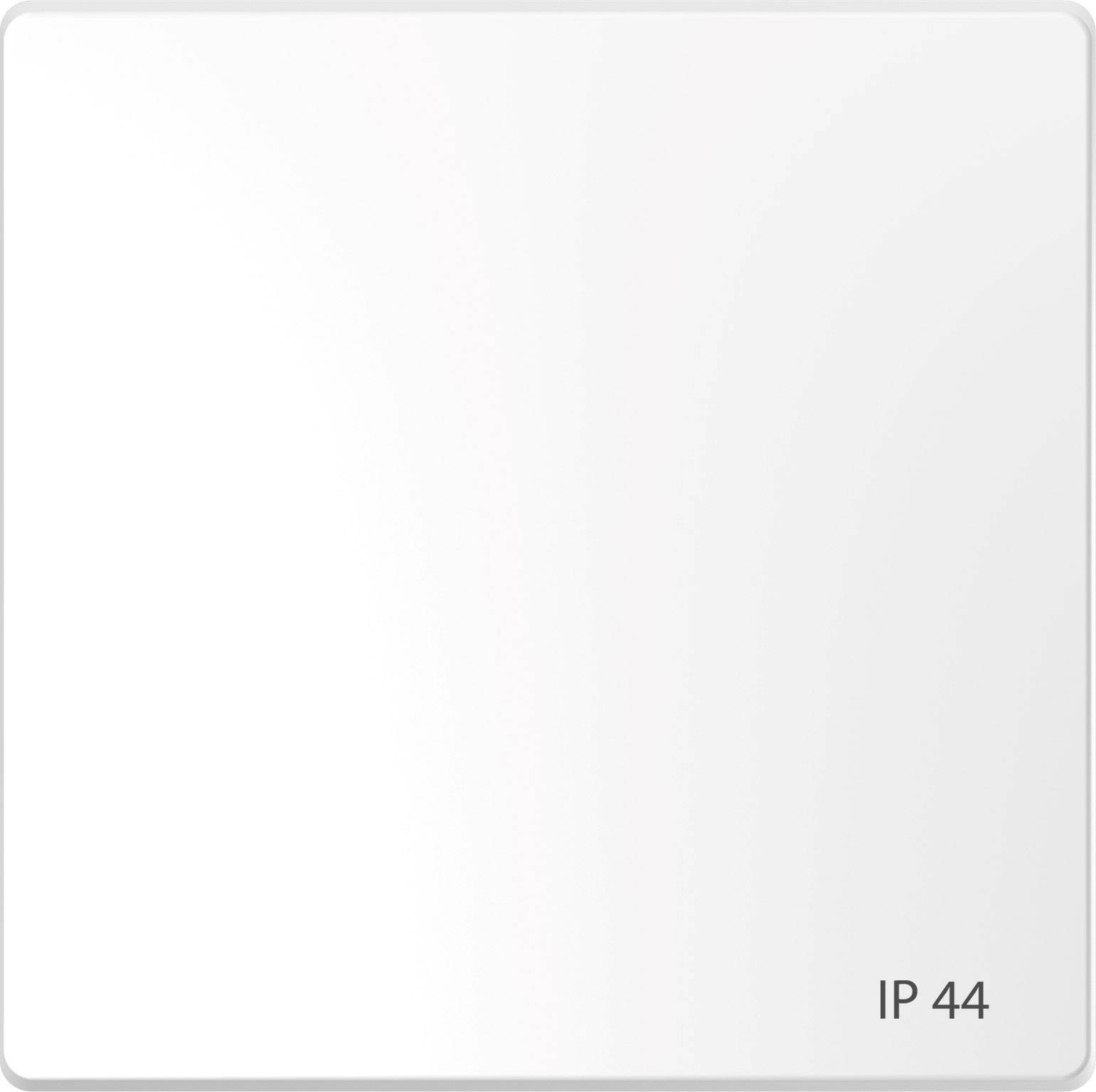 Eine weiße, quadratische Oberfläche mit der Aufschrift 'IP 44' in der unteren rechten Ecke.