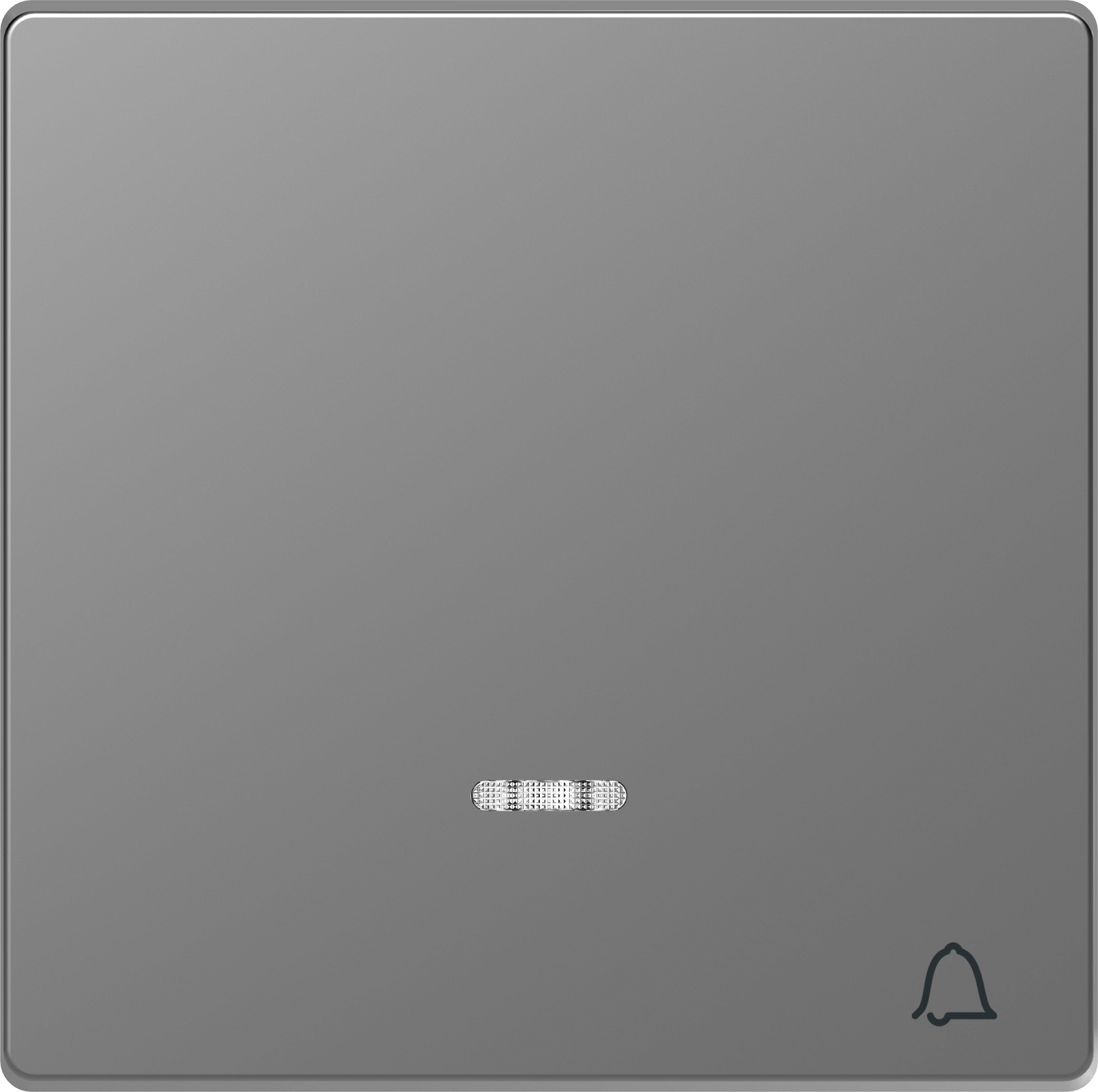 Merten Abdeckung Wechselschalter System Design Edelstahl MEG3325-6036 1St.