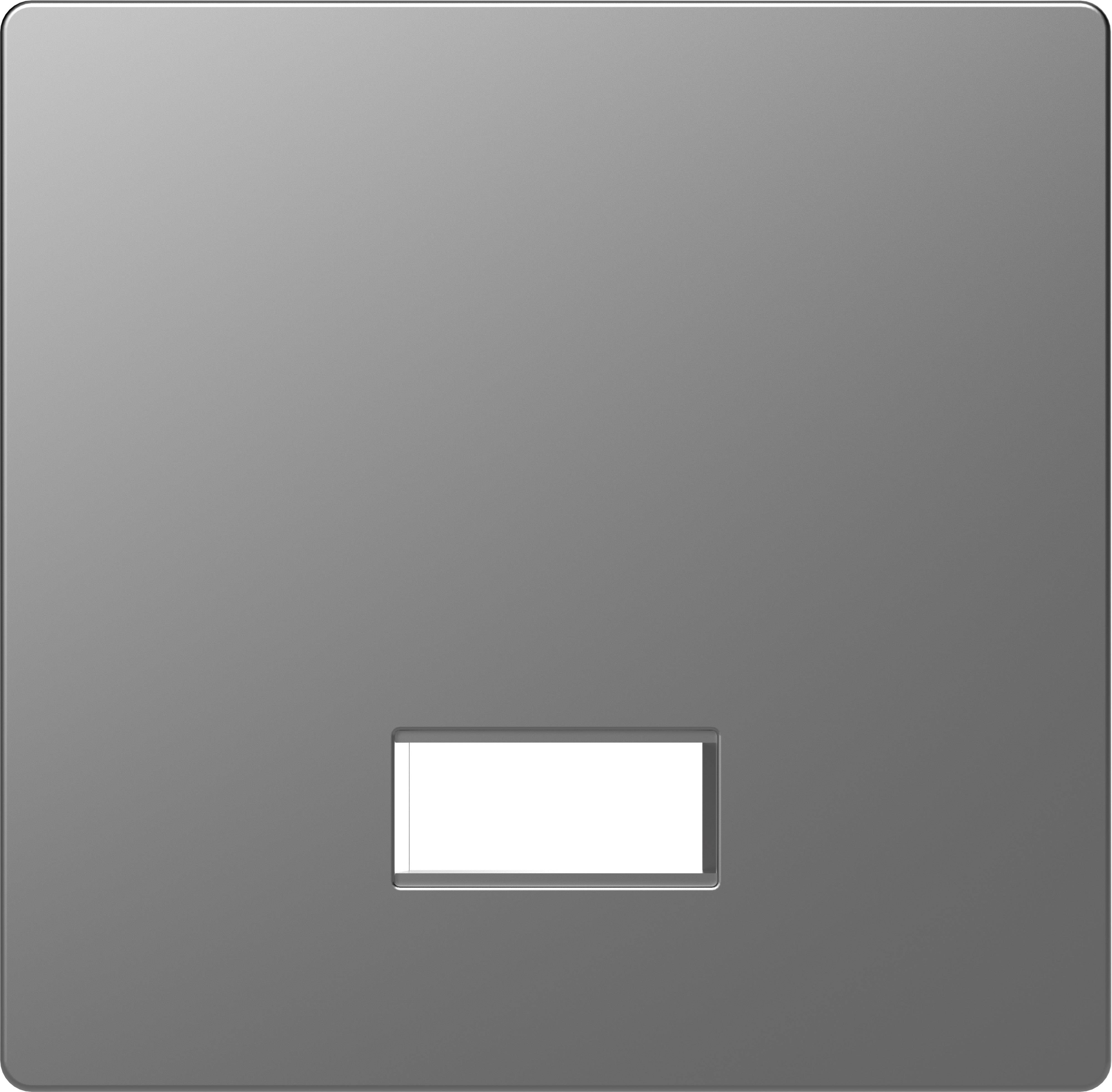 Merten Abdeckung Wechselschalter System Design Edelstahl MEG3350-6036 1St.