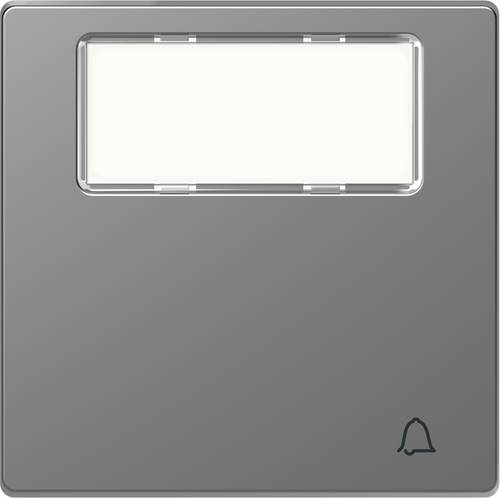 Merten Abdeckung Wechselschalter System Design Edelstahl MEG3365-6036