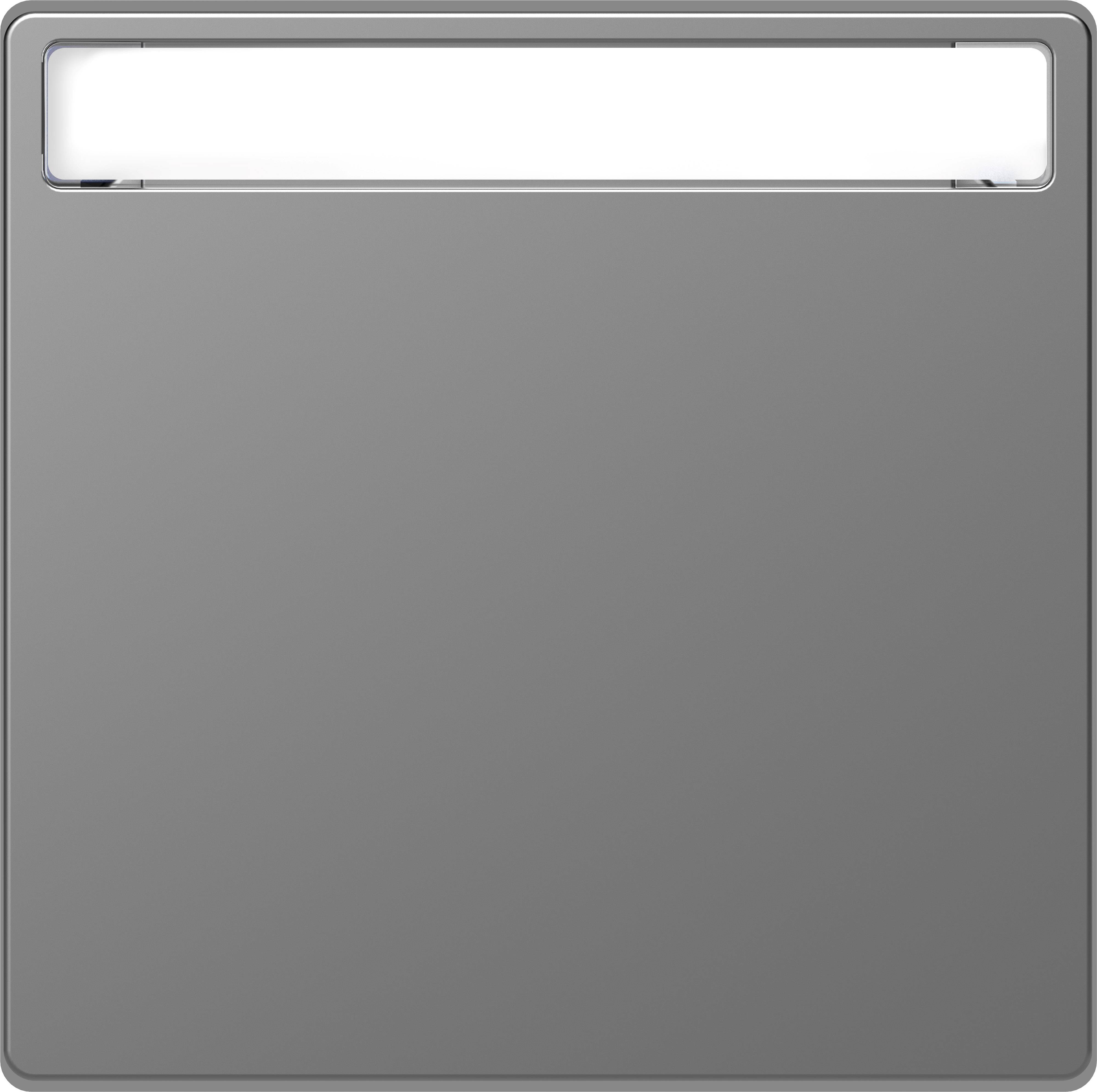 Merten Abdeckung Wechselschalter System Design Edelstahl MEG3360-6036 1St.