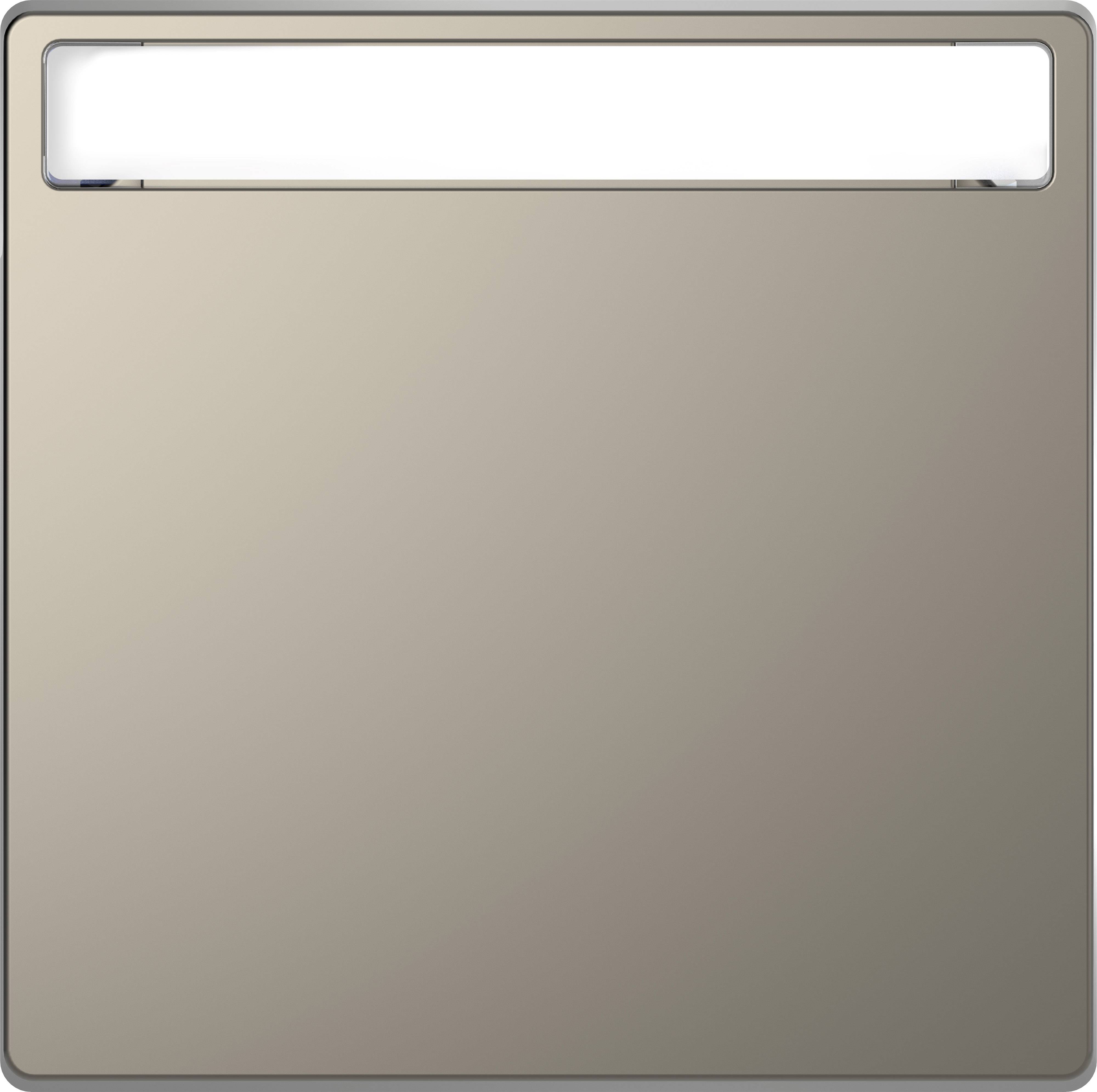 Merten Abdeckung Wechselschalter System Design Nickel MEG3360-6050 1St.