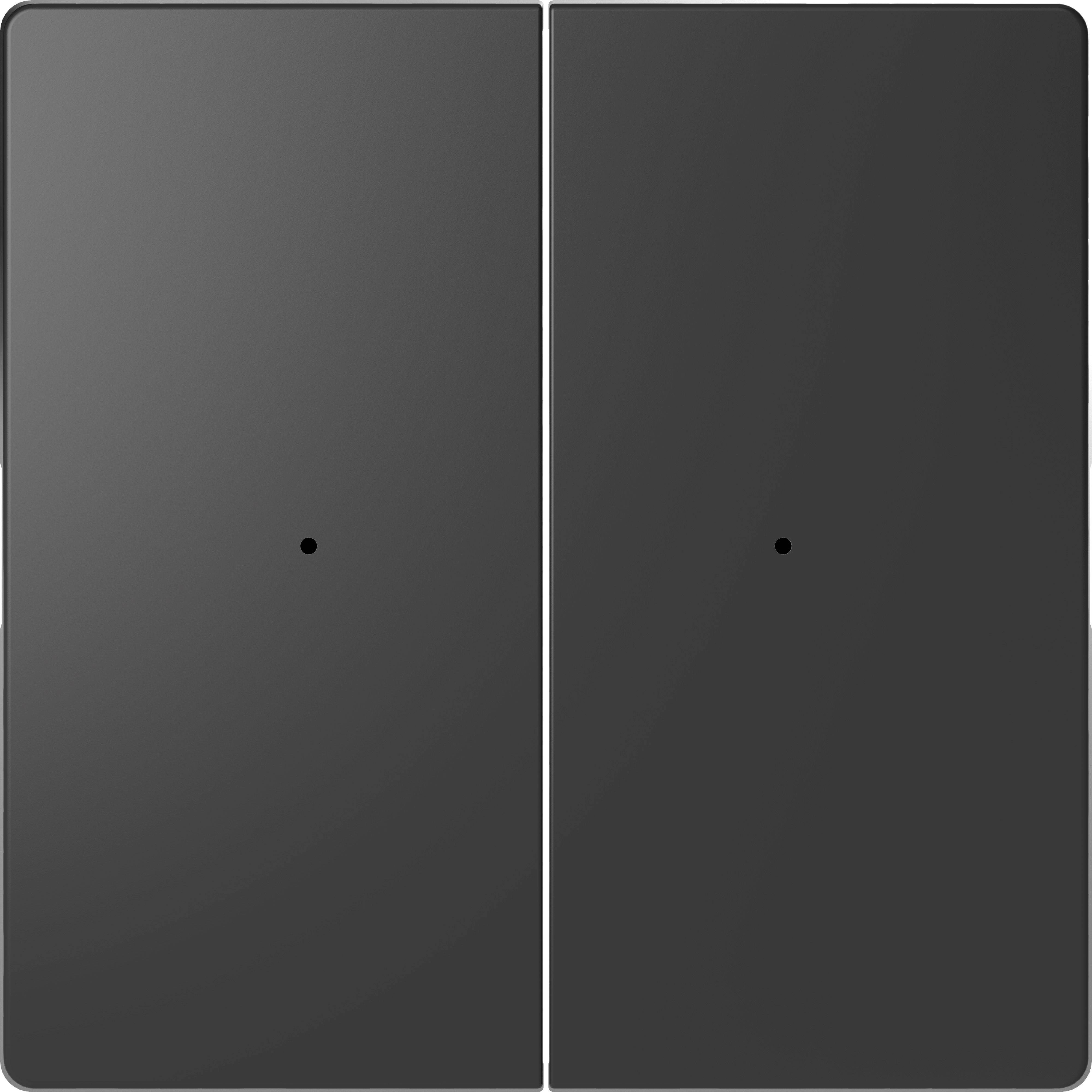 Merten Abdeckung Wechselschalter System Design Anthrazit MEG5220-6034 1St.