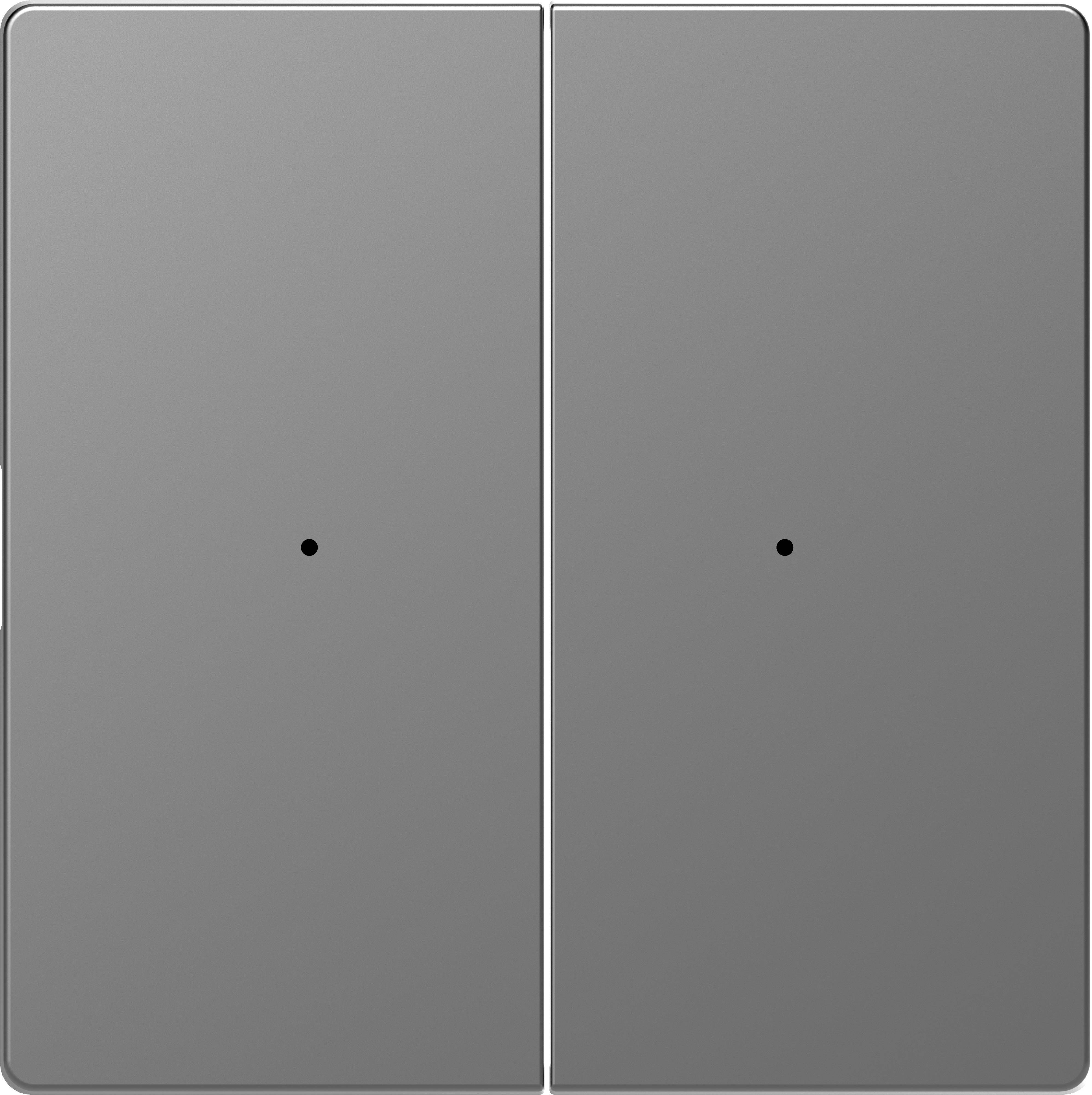 Merten Abdeckung Wechselschalter System Design Edelstahl MEG5220-6036 1St.