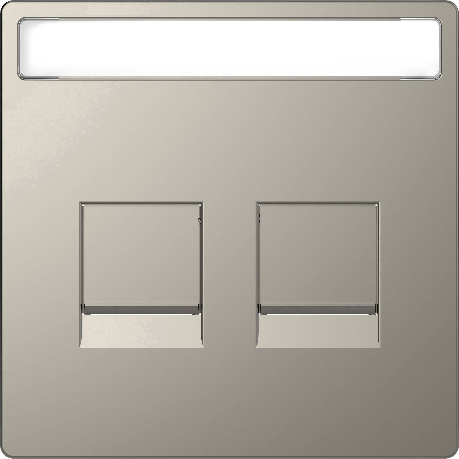 Merten Abdeckung System Design Nickel MEG4564-6050 1St.