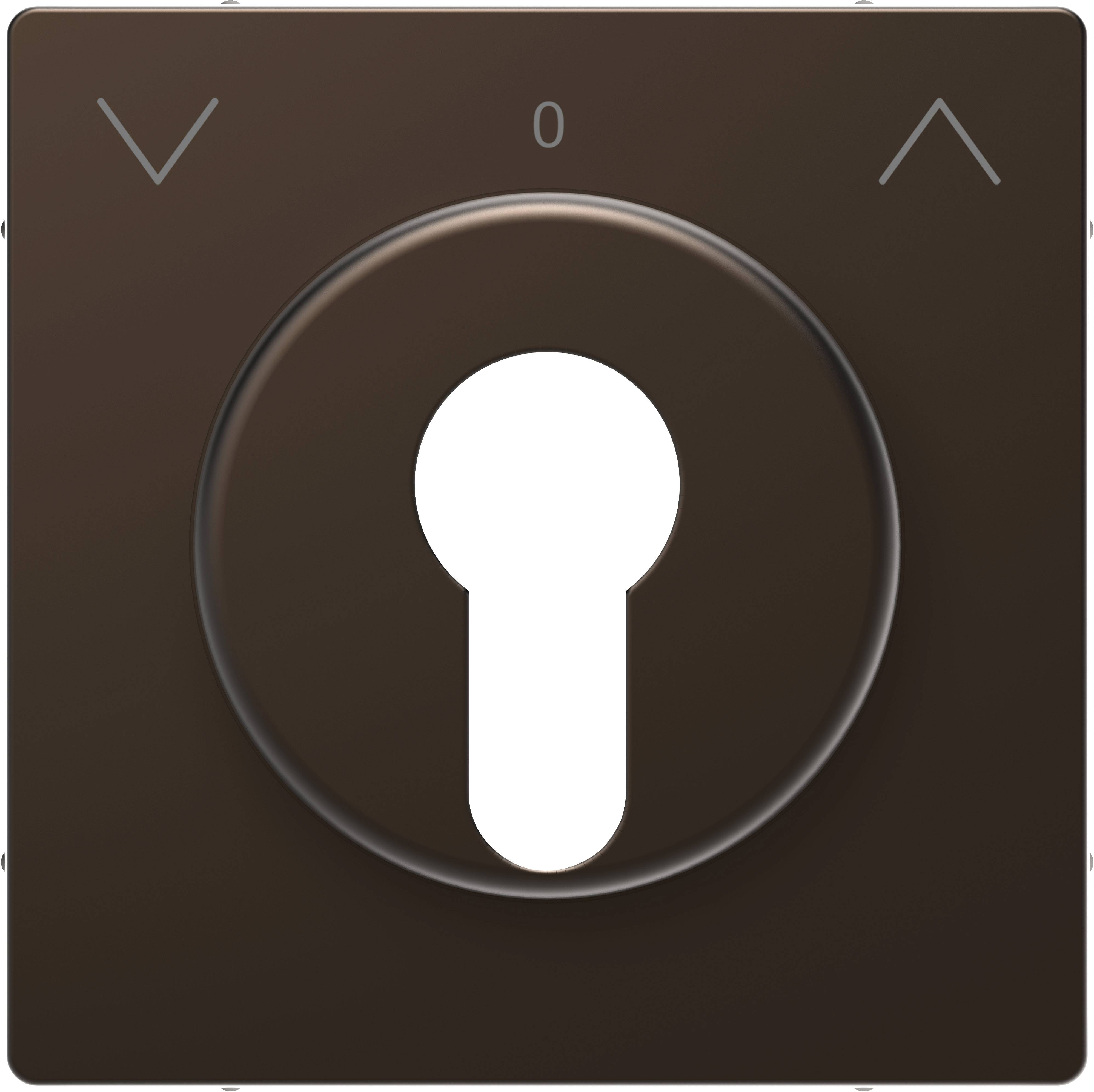 Merten Abdeckung System Design Mocca MEG3883-6052 1St.