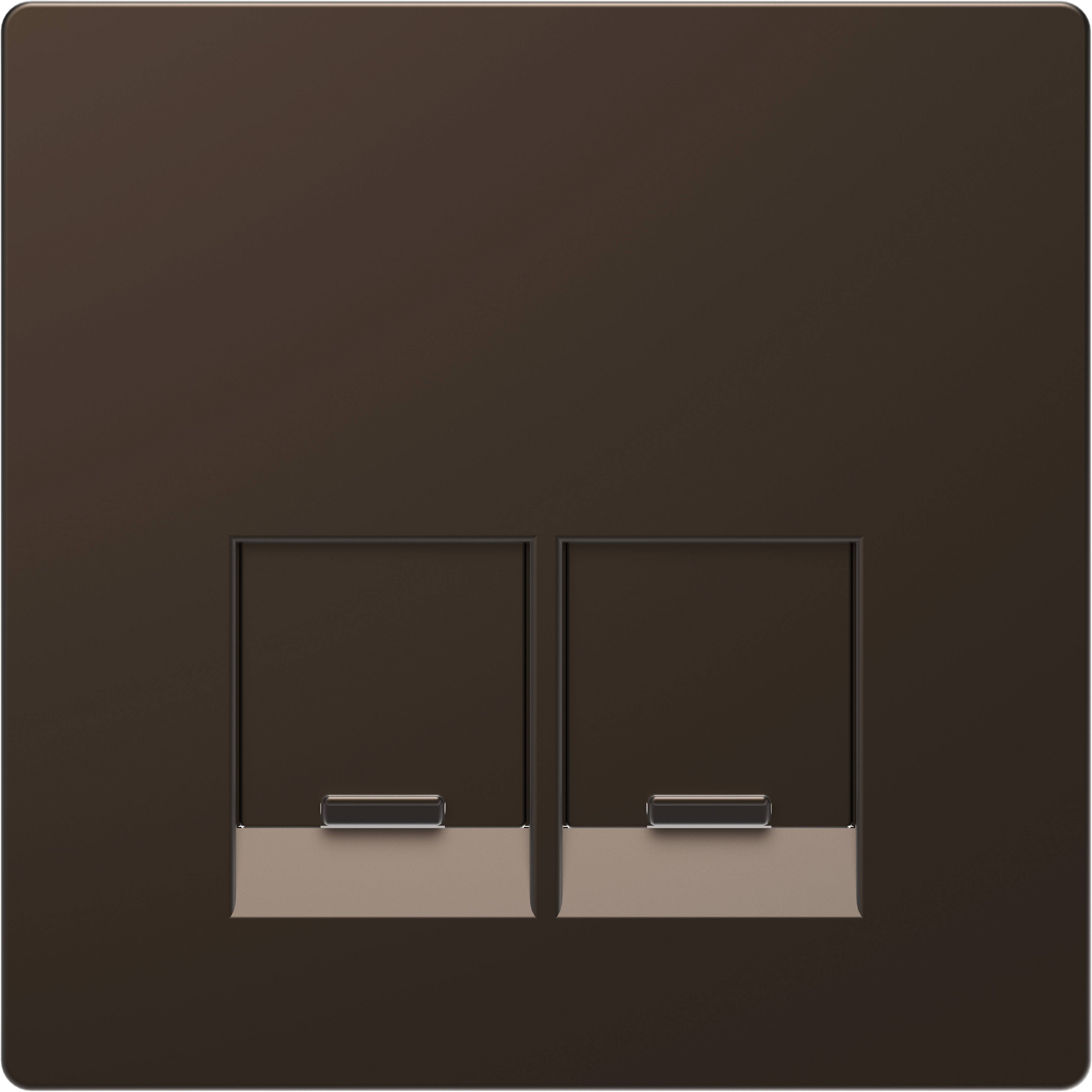 Merten Abdeckung System Design Mocca MEG4572-6052 1St.