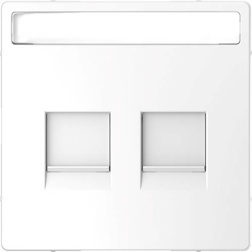 Merten Abdeckung System Design Weiß MEG4564-6035