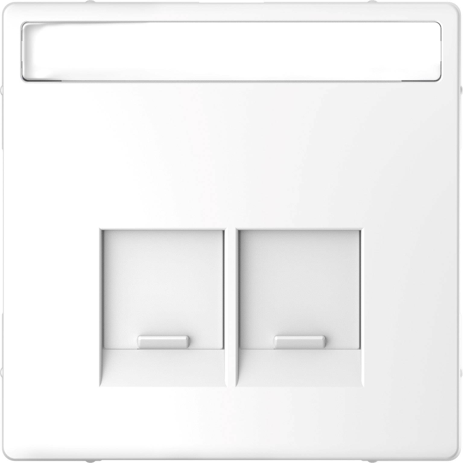 Merten Abdeckung System Design Weiß MEG4574-6035 1St.