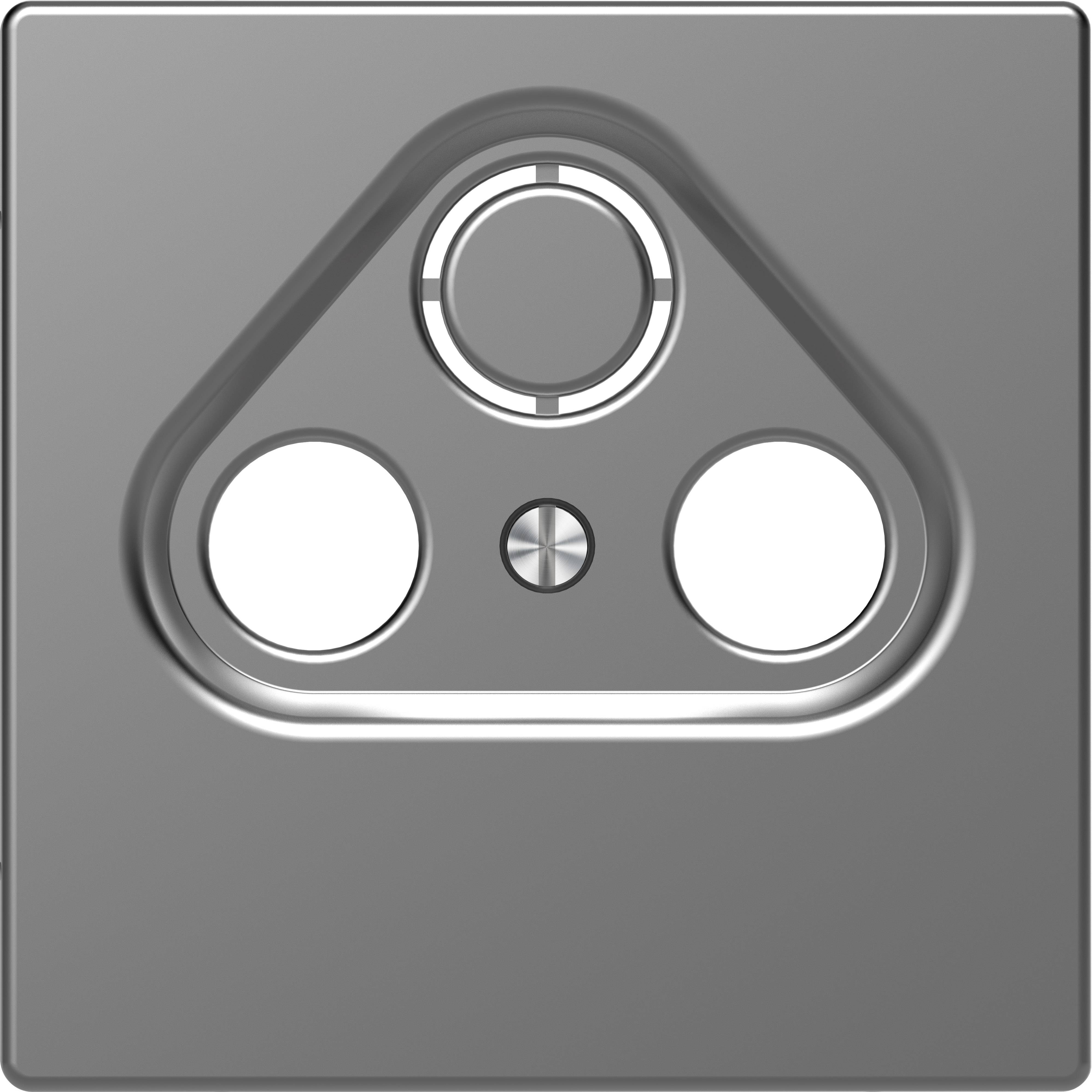 Merten Abdeckung System Design Edelstahl MEG4123-6036 1 St.