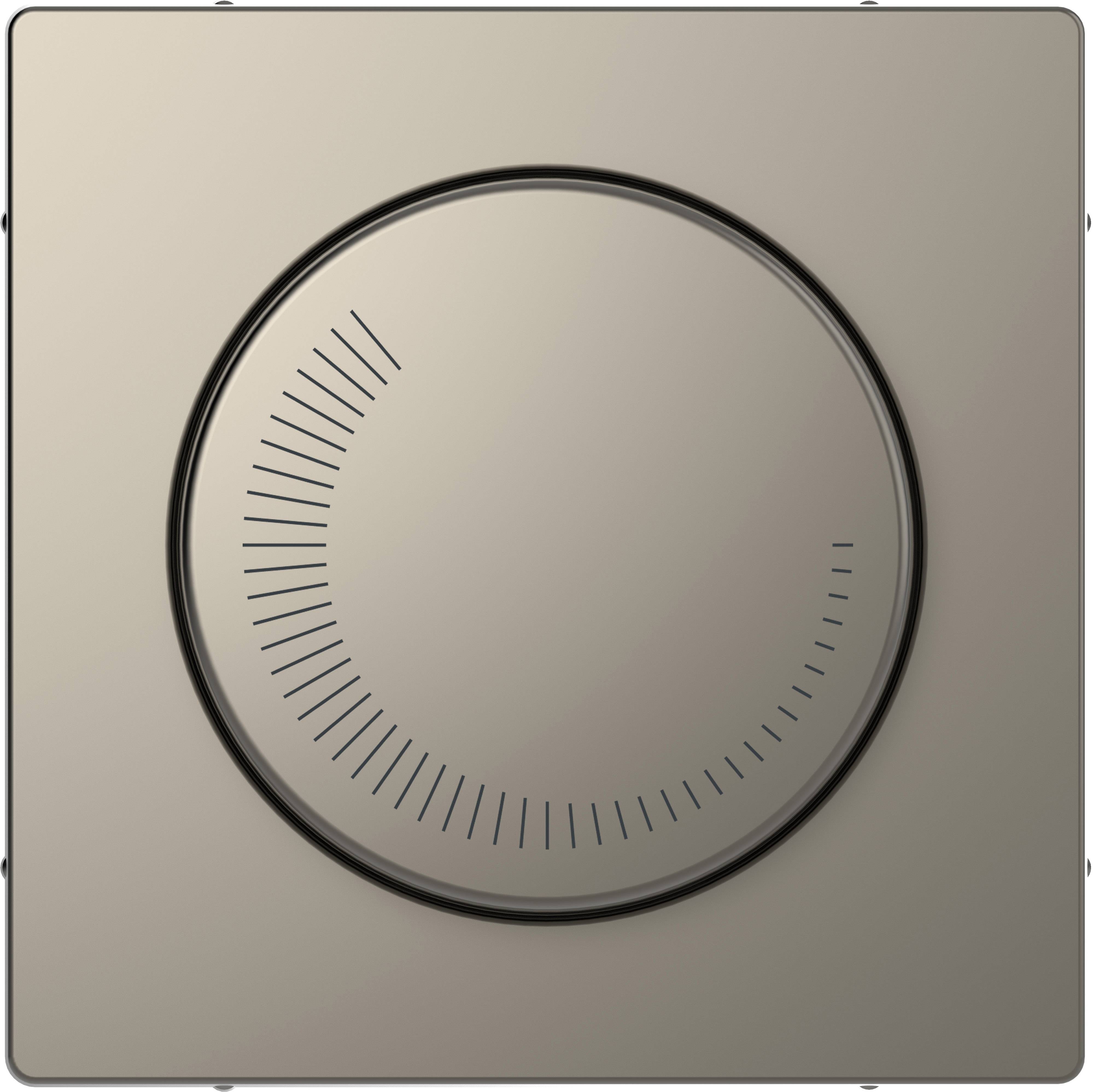 Merten MEG5251-6050 Dimmer-Abdeckung Nickel metallic