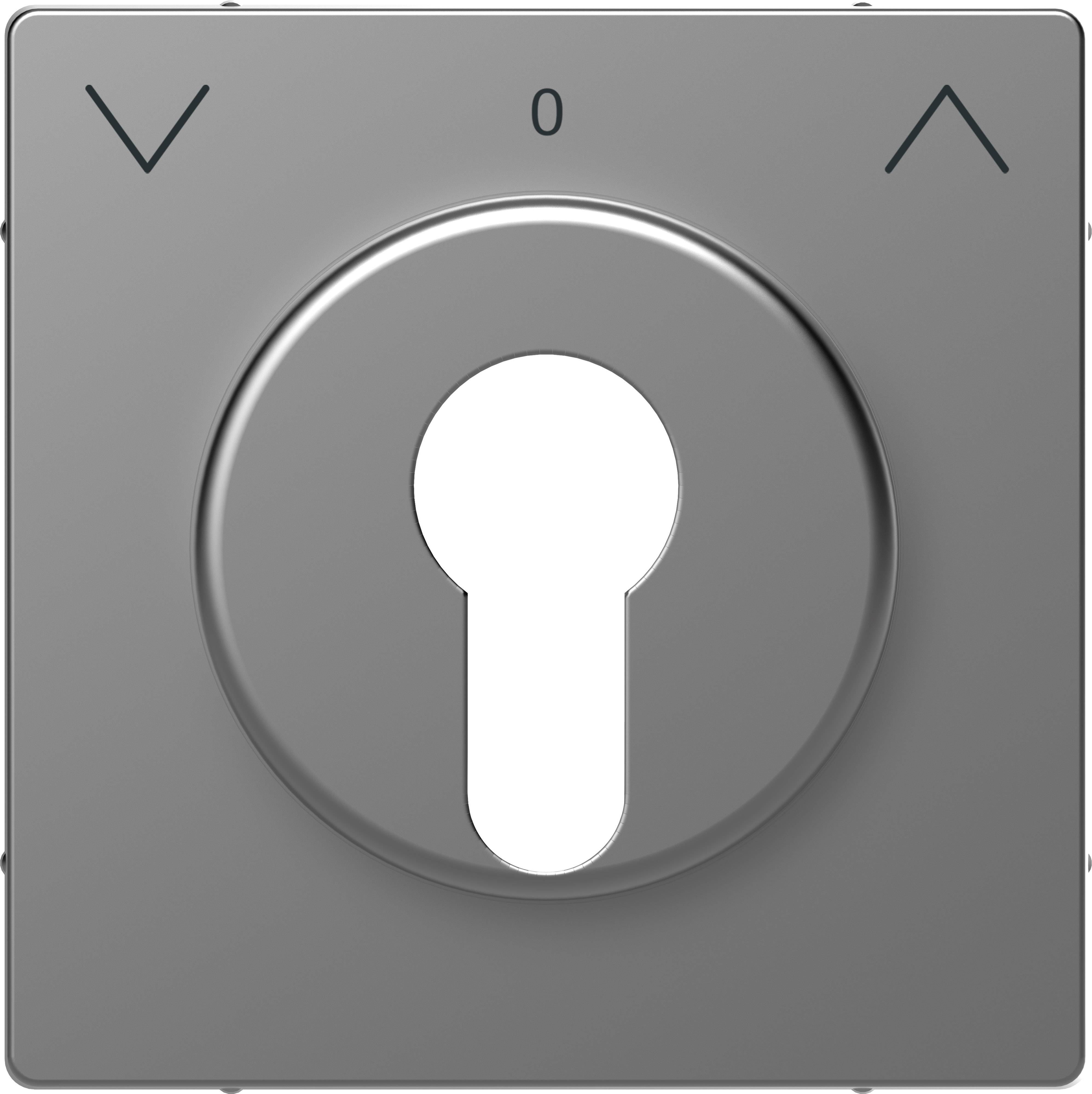 Merten Abdeckung System Design Edelstahl MEG3883-6036 1St.