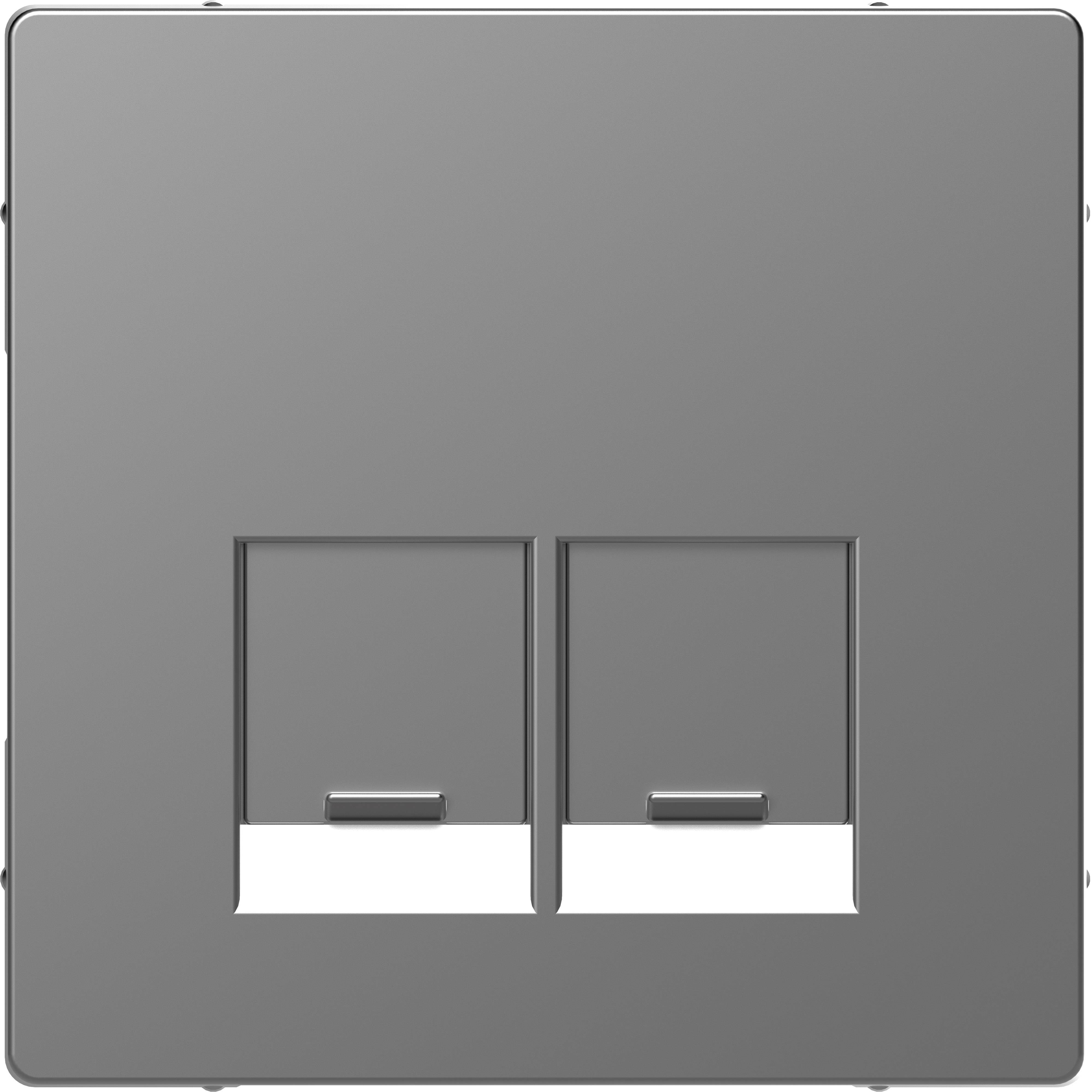 Merten Abdeckung System Design Edelstahl MEG4572-6036 1St.