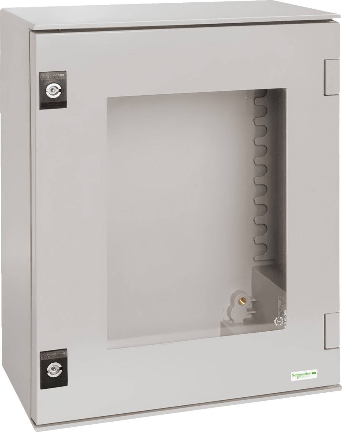 Schneider Electric NSYPLM75TG Wandschrank 536 x 747 x 300 Polyester Lichtgrau (RAL 7035) 1 St.