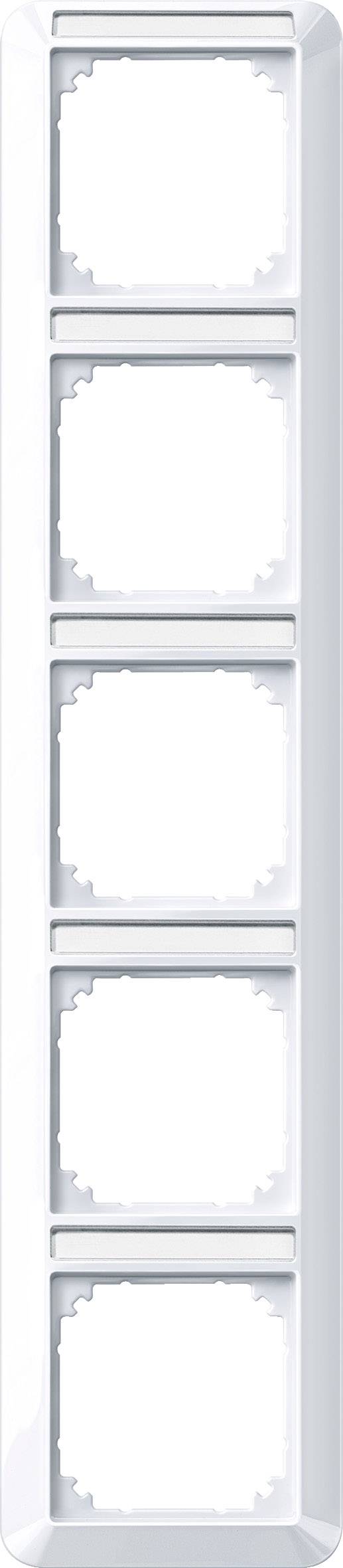 Merten Rahmen Abdeckung System M Weiß 385525 1St.