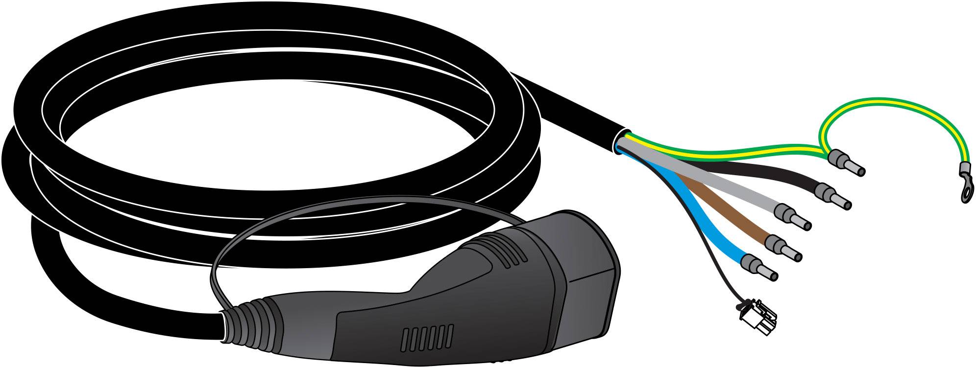 Schneider Electric EVP2CNS163C4 eMobility Ladekabel 4m