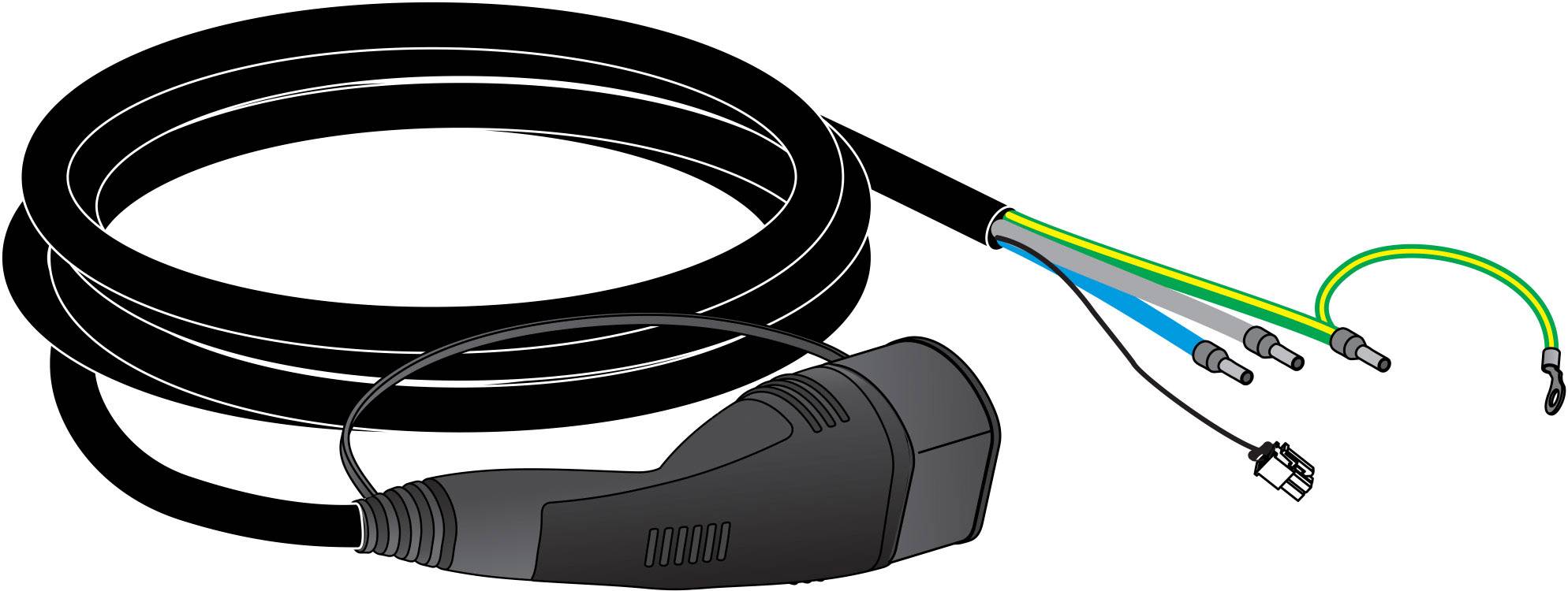 Schneider Electric EVP2CNS321C4 eMobility Ladekabel 4m