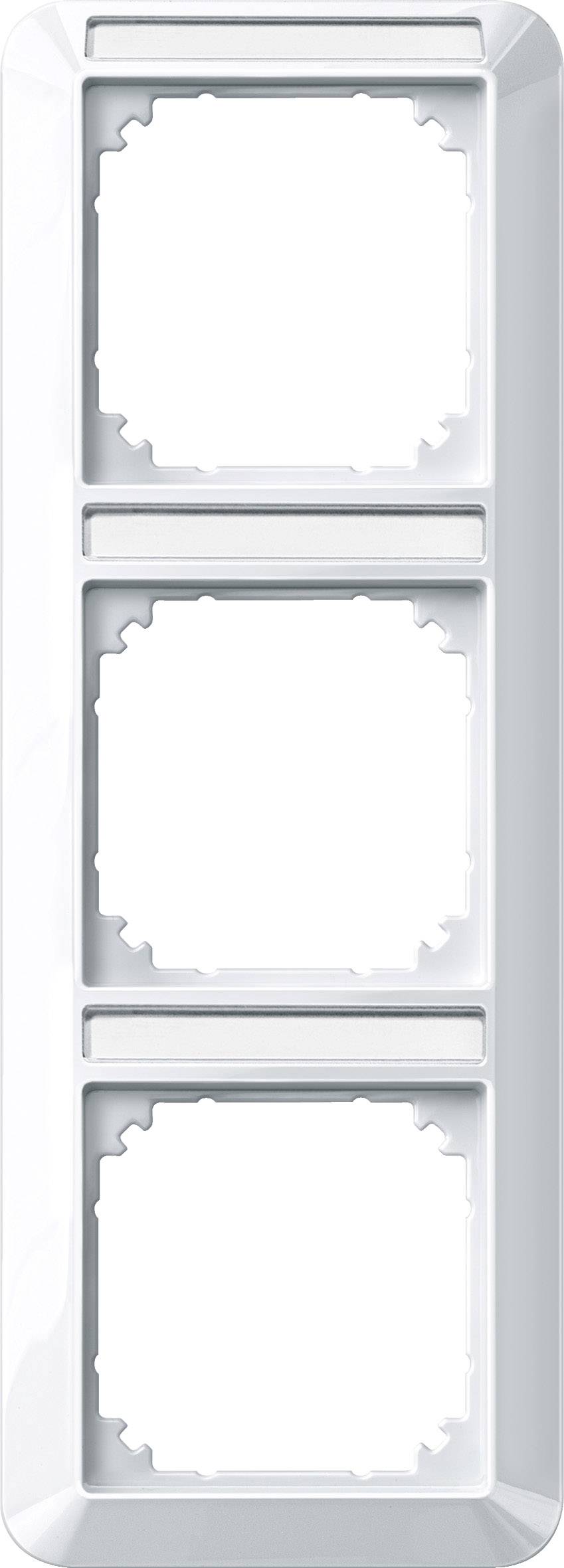 Merten Rahmen Abdeckung System M Polarweiß 385319 1 St.