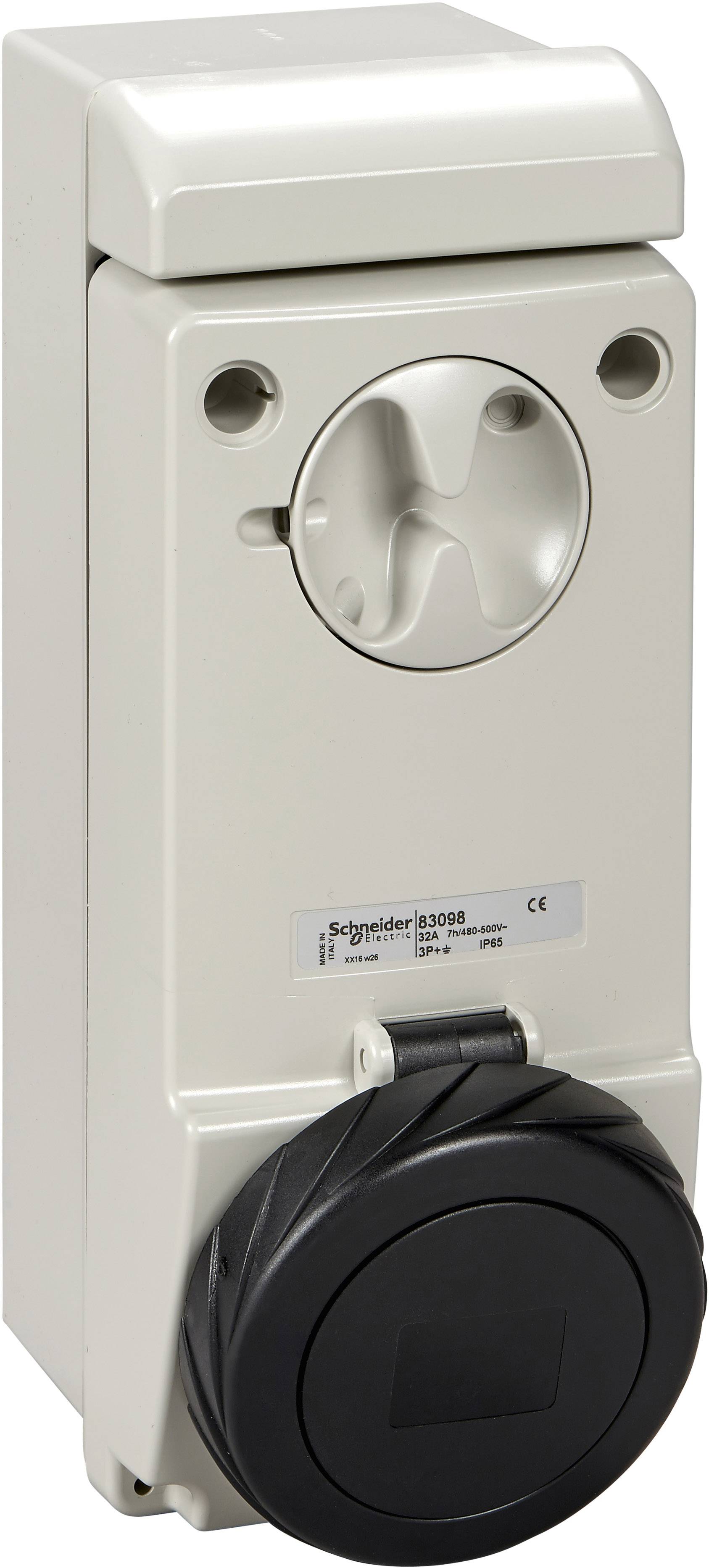 Schneider Electric 83098 83098 CEE Wandsteckdose 32A 500V 1St.