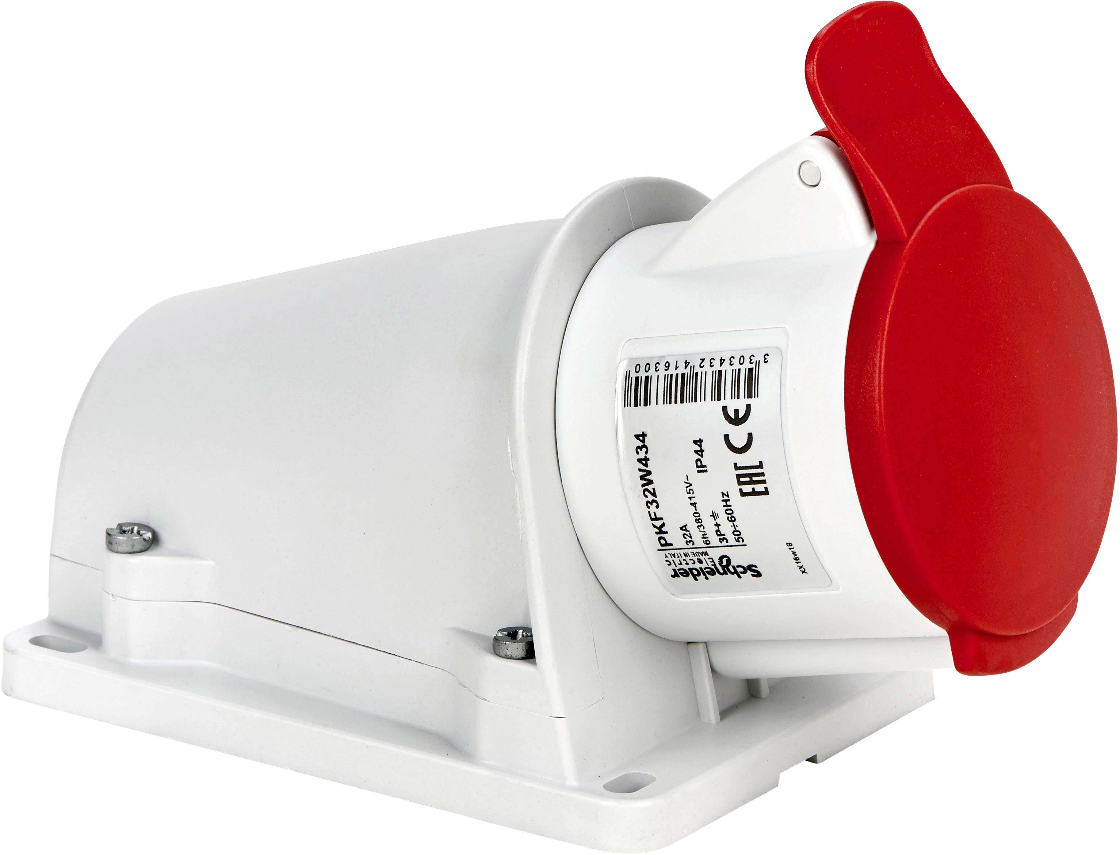 Schneider Electric PKF32W434 PKF32W434 CEE Wandsteckdose 32A 415V 1St.