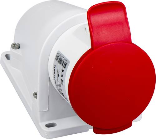 Schneider Electric - Socle prise bt saille inclinée, connexion vis, IP44, 32 a 3P+N+T 380-415 v
