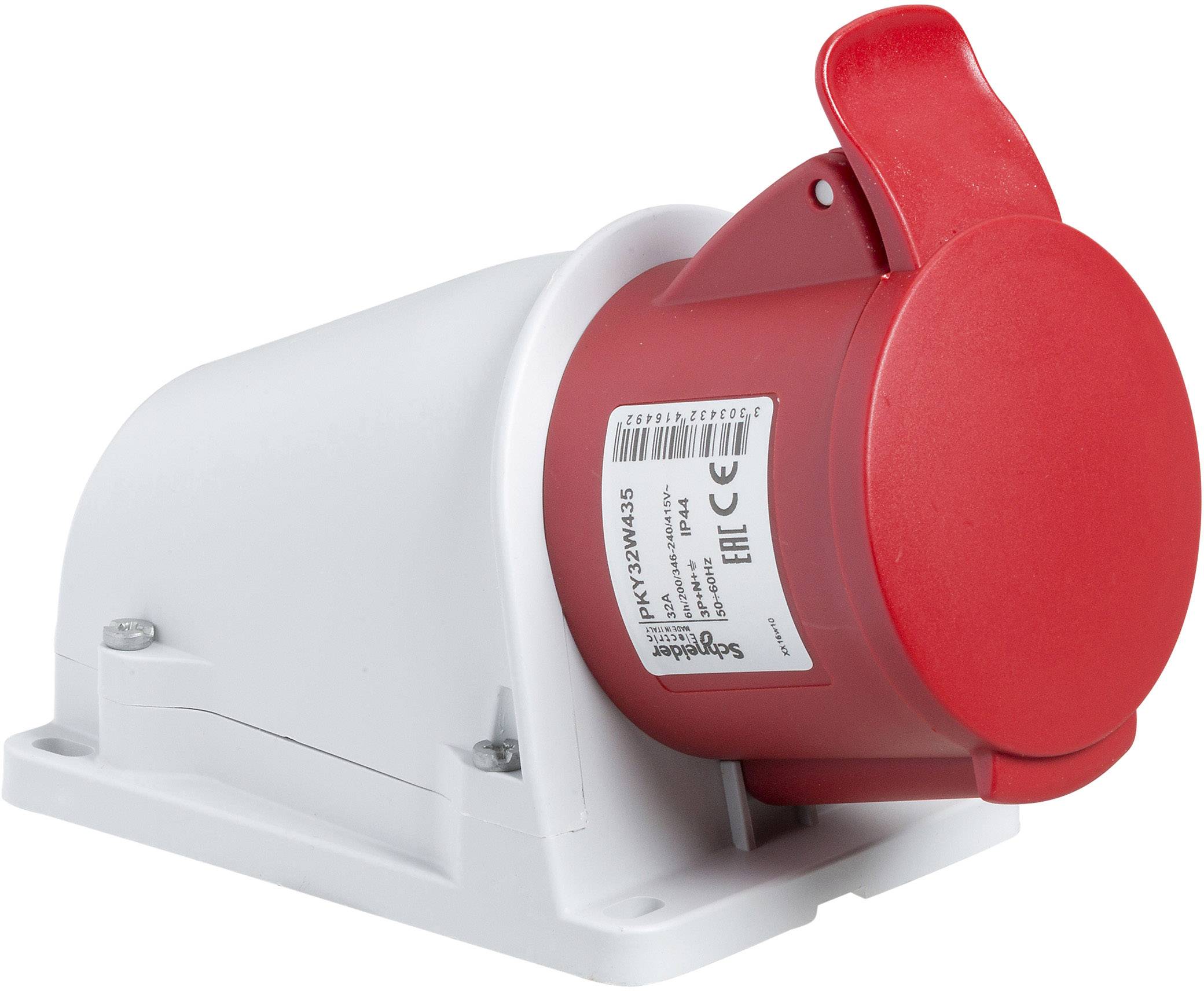 Schneider Electric PKY16W435 PKY16W435 CEE Wandsteckdose 16A 415V 1St.