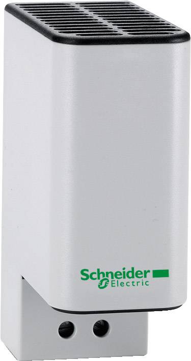 Ein rechteckiges, weißes Gerät mit Lüftungsschlitzen oben und dem grünen Logo von 'Schneider Electric' auf der Vorderseite.