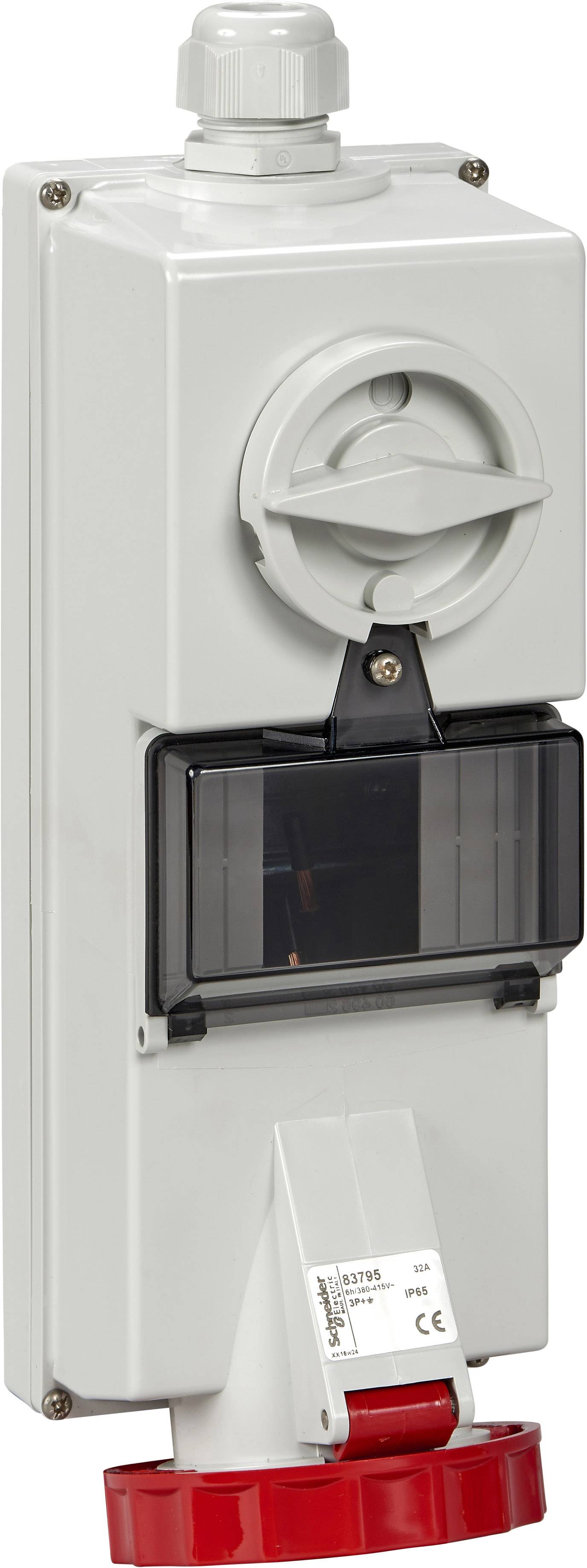 Schneider Electric 83796 83796 CEE Wandsteckdose 32A 415V 1St.