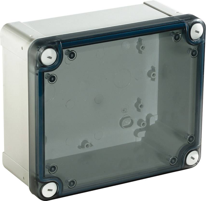 Schneider Electric NSYTBP241910T PC-Gehäuse 175 x 241 x 107 Polycarbonat Lichtgrau (RAL 7035) 1St.