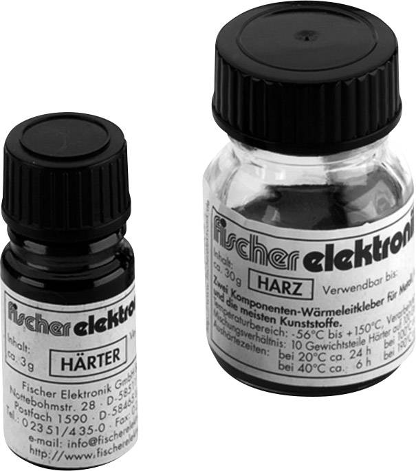 Fischer Elektronik WLK 30 Wärmeleitkleber 0.836 W/mK 30g Temperatur (max.): 149°C