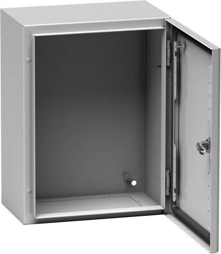 Schneider Electric NSYS3D3215 Gehäuse 200 x 300 x 150 Stahl Lichtgrau (RAL 7035) 1St.