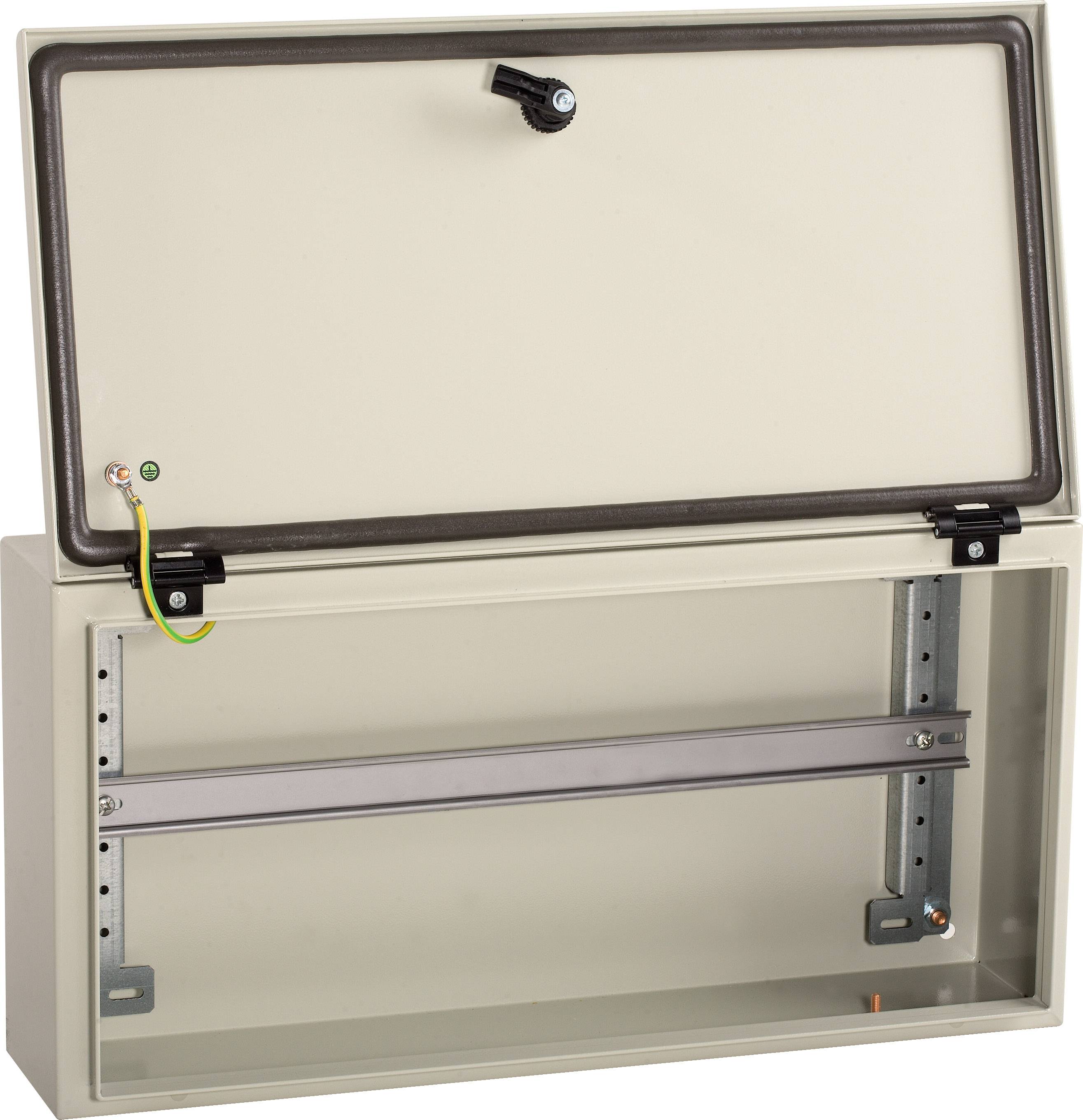 Schneider Electric NSYS3DB3515 Gehäuse 500 x 300 x 150 Stahl Lichtgrau (RAL 7035) 1 St.