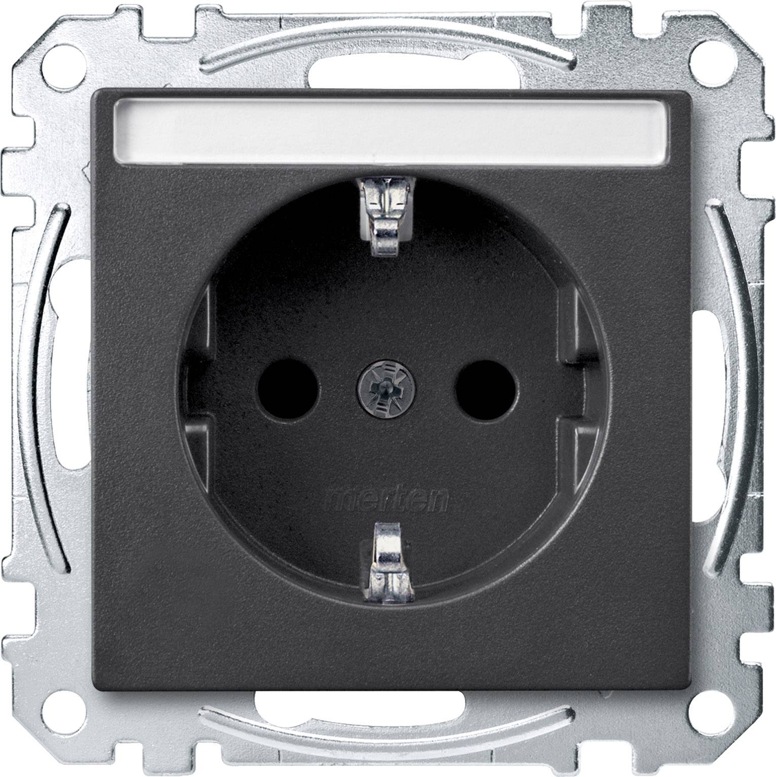 Merten Steckdose System M Anthrazit MEG2302-0414 1St.