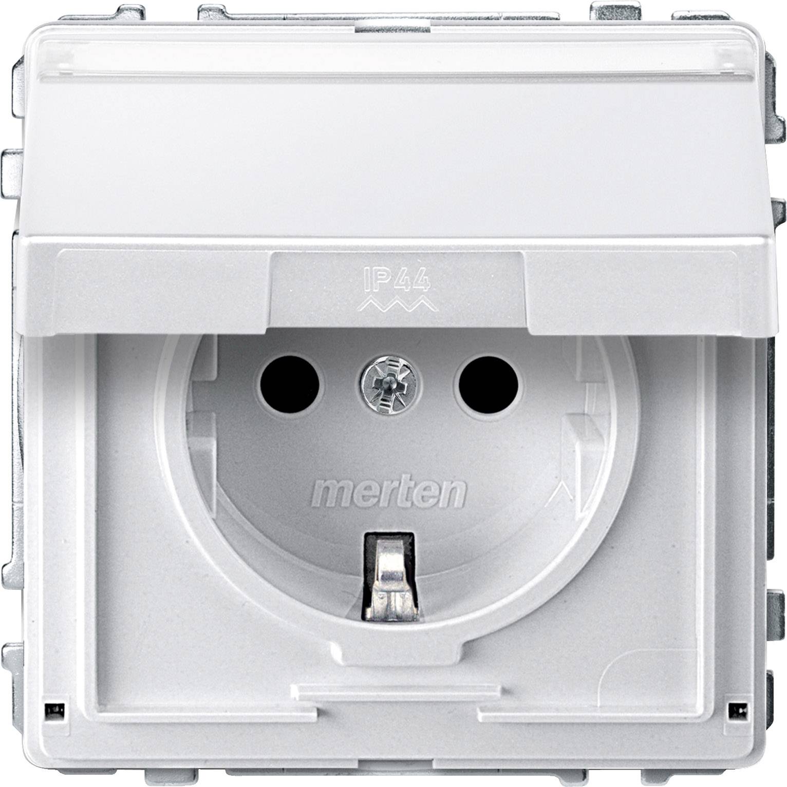Merten Steckdose Aquadesign Polarweiß MEG2312-7219 1 St.