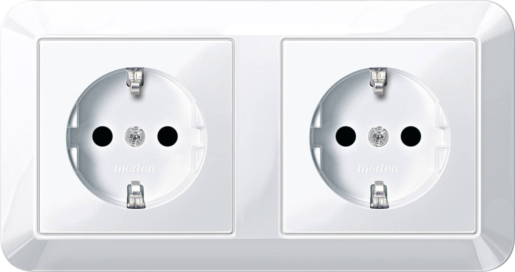 Merten Steckdose System M Polarweiß MEG2328-1019 1 St.