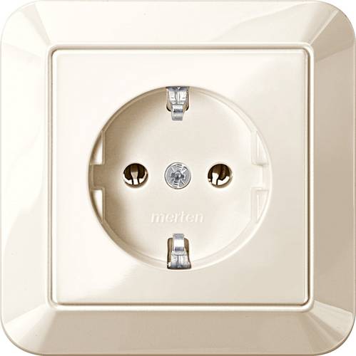 Merten Steckdose System M Weiß MEG2301-1044