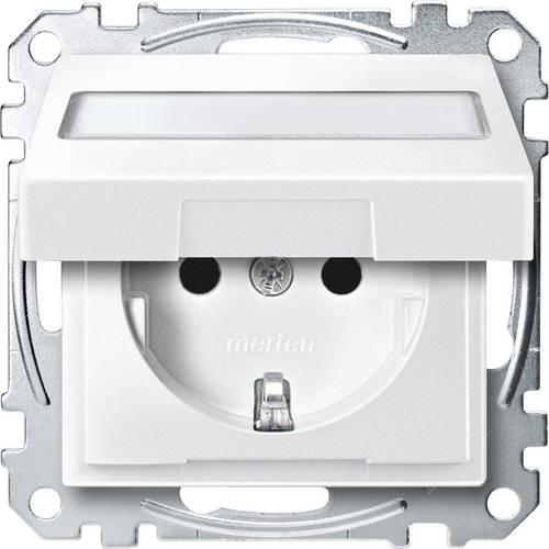 Merten Steckdose System M Polarweiß MEG2312-0419