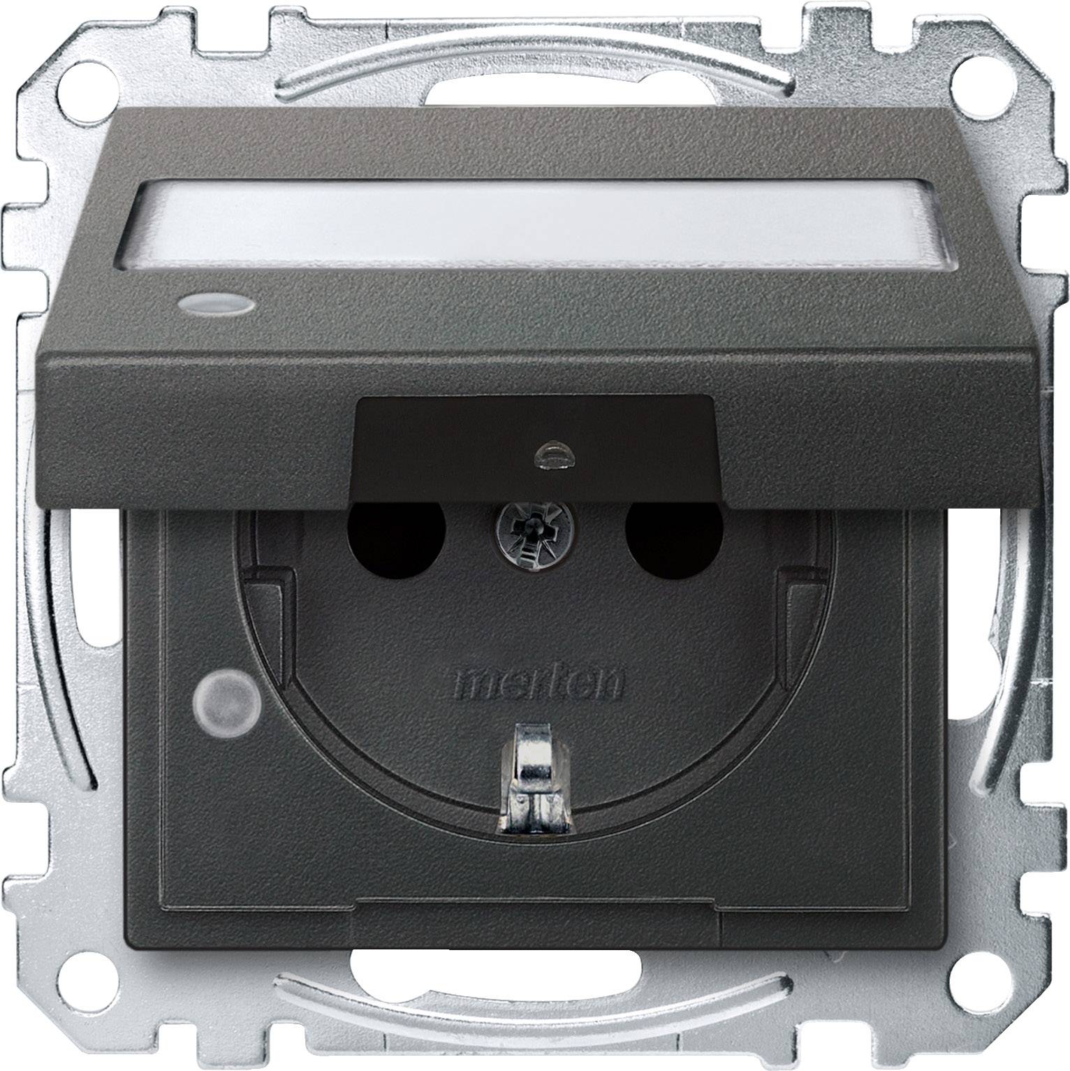 Merten Steckdose System M Anthrazit MEG2313-0414 1St.