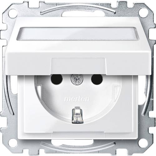 Merten Steckdose System M Polarweiß MEG2312-0319